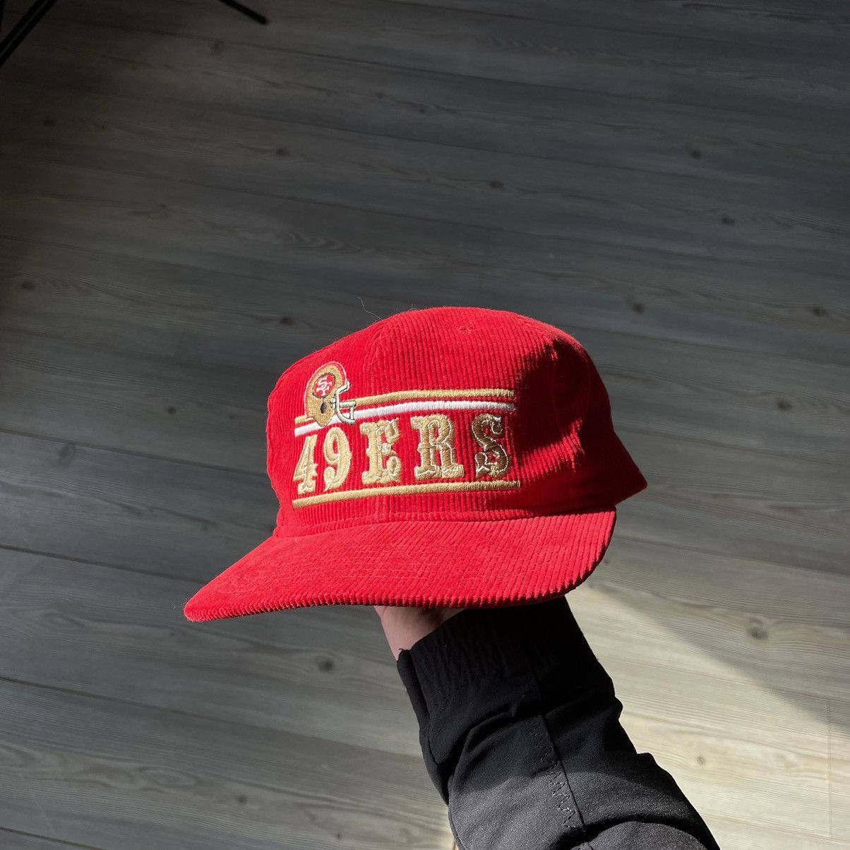 NFL Vintage San Francisco 49ers Starter Corduroy Cap Size ONE SIZE - 4 Thumbnail