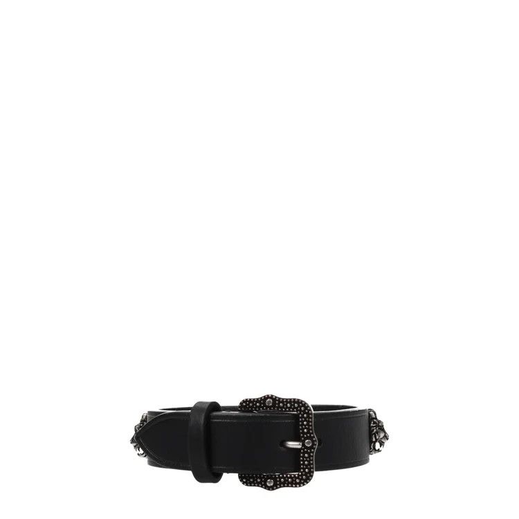 Gucci ob1o1e1124 Size: M / Leather Bracelet in Black Size ONE SIZE - 2 Thumbnail