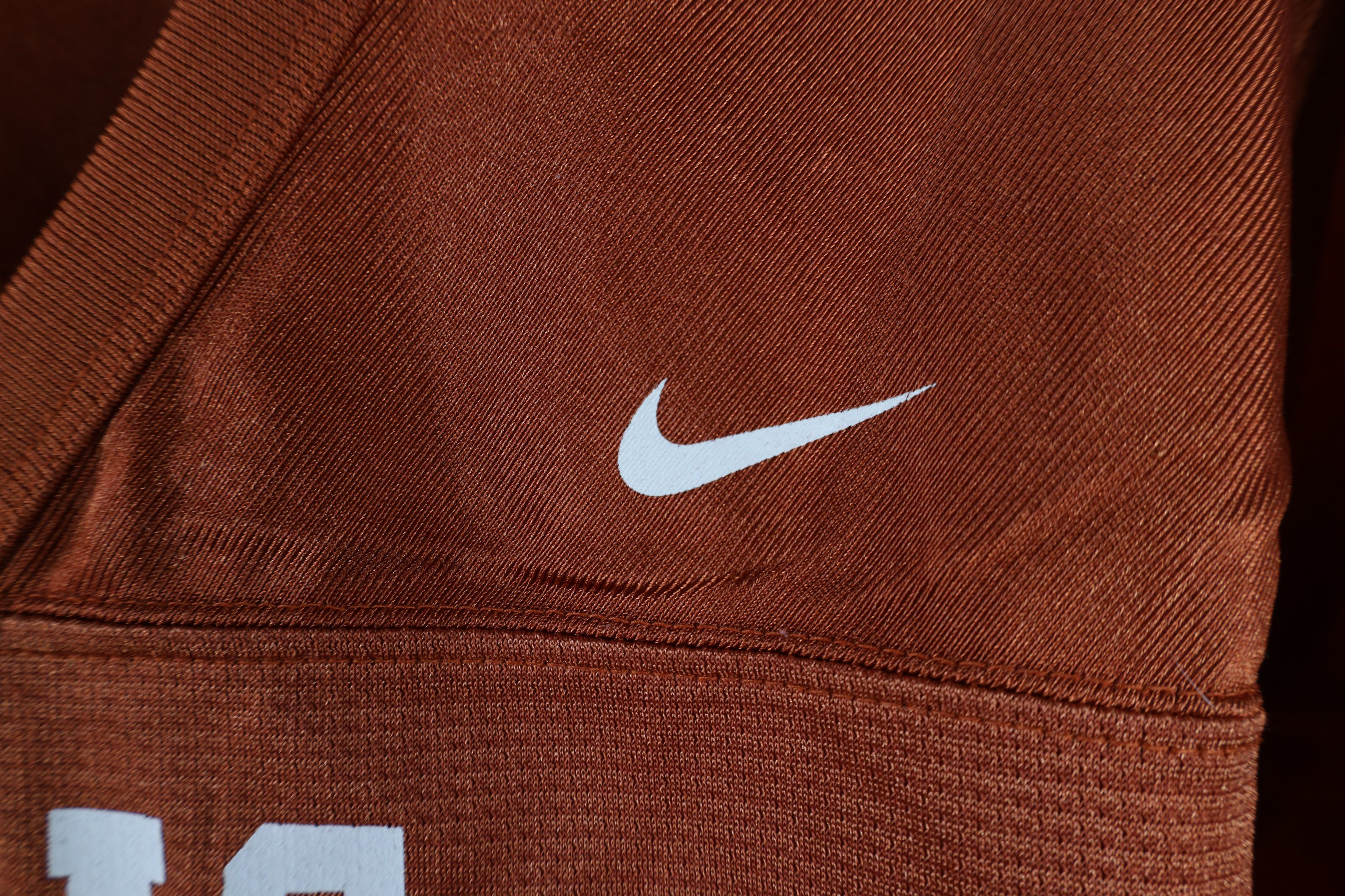 Nike × Vintage Vintage Y2K Nike University of Texas Football Jersey #10 Size L / US 10 / IT 46 - 7 Thumbnail