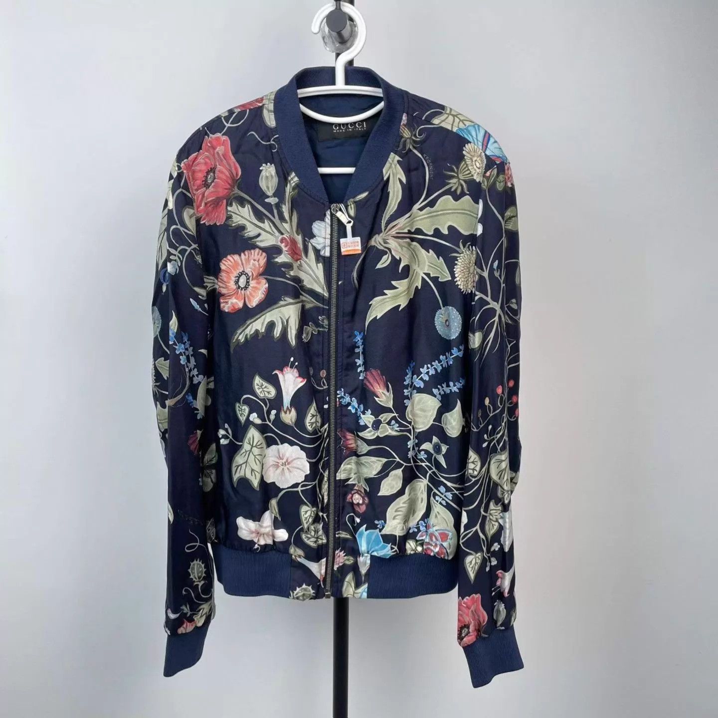 Gucci Gucci floral blue jacket 46 Size US S / EU 44-46 / 1 - 1 Thumbnail
