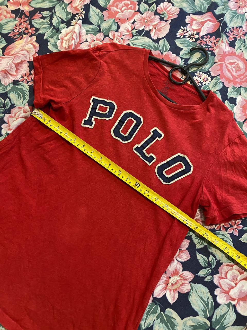 Polo Ralph Lauren Polo Ralph Lauren Custom Fit Red Short Sleeve T-Shirt Size M Size US M / EU 48-50 / 2 - 11 Thumbnail