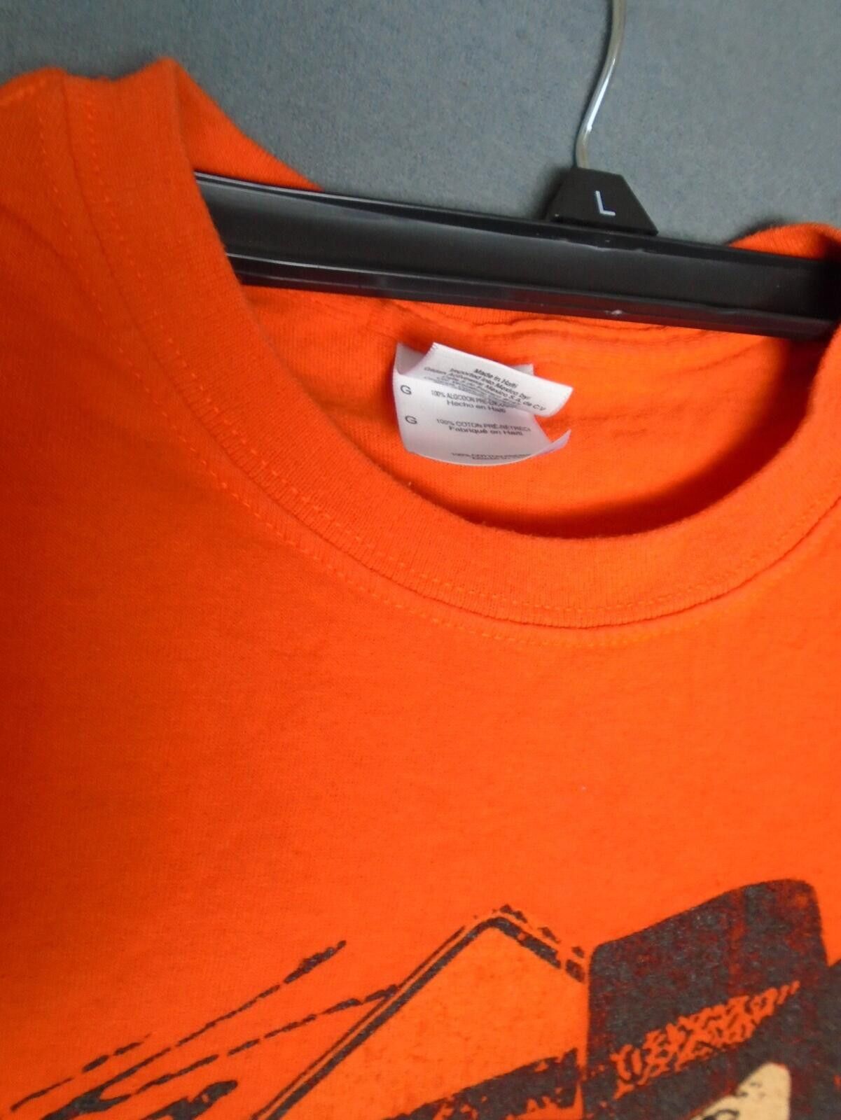Gildan Gildan T-Shirt Men's Large Orange Jimmie Van Zant Size US L / EU 52-54 / 3 - 2 Thumbnail