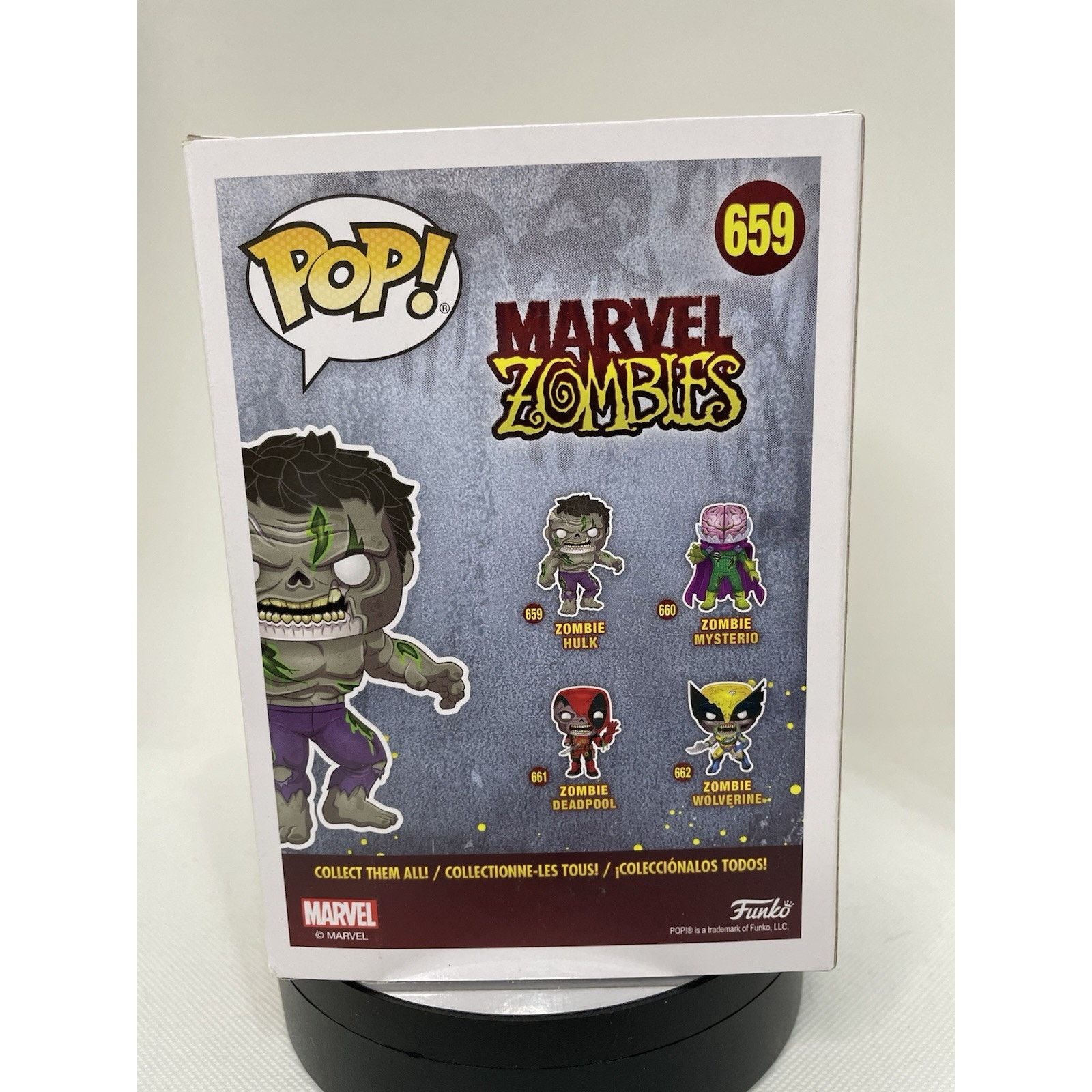 Marvel Comics Funko Pop! Vinyl: Marvel - Zombie Hulk #659 Size ONE SIZE - 5 Thumbnail