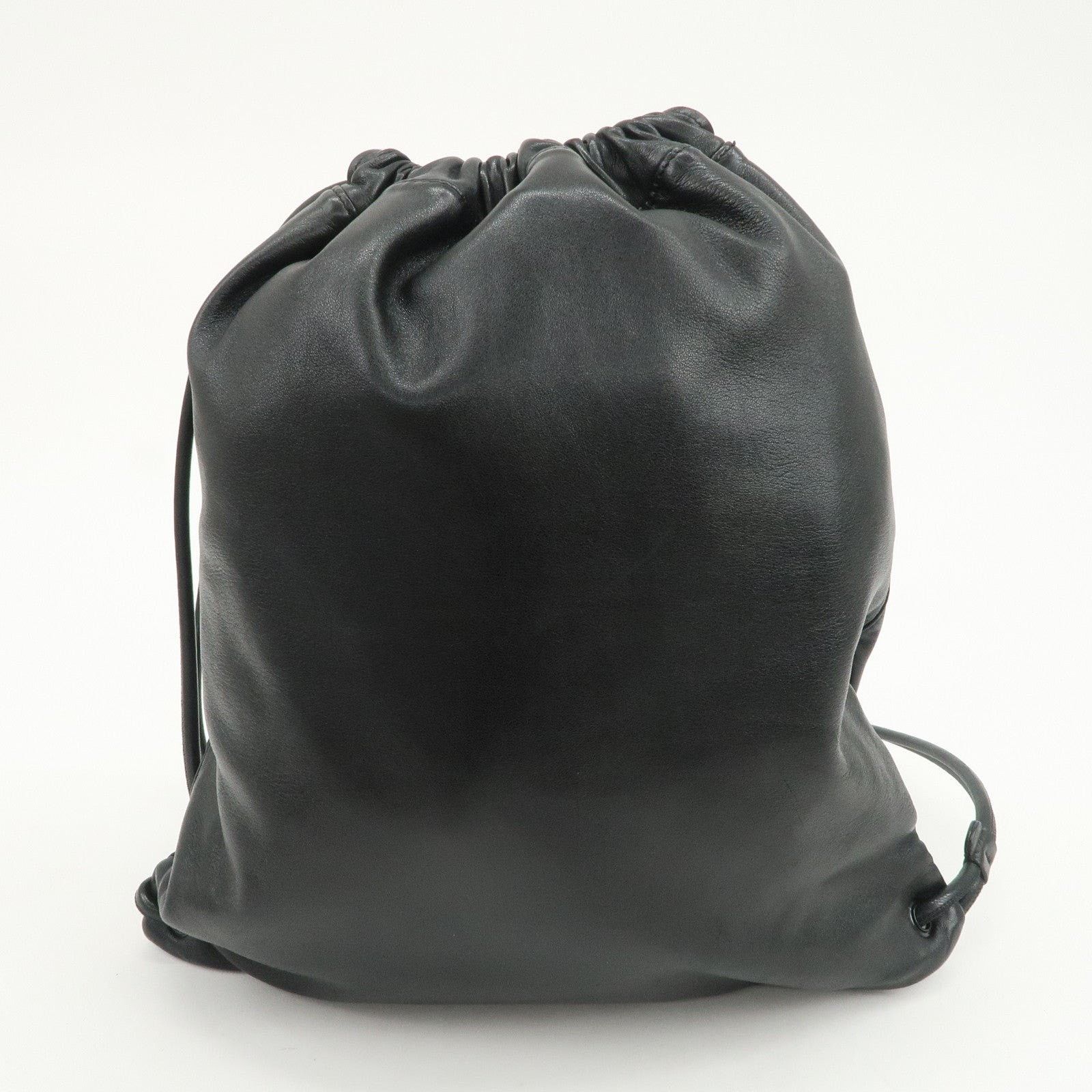 Saint Laurent Paris Saint Laurent Lambskin Drawstring Backpack Size ONE SIZE - 2 Thumbnail