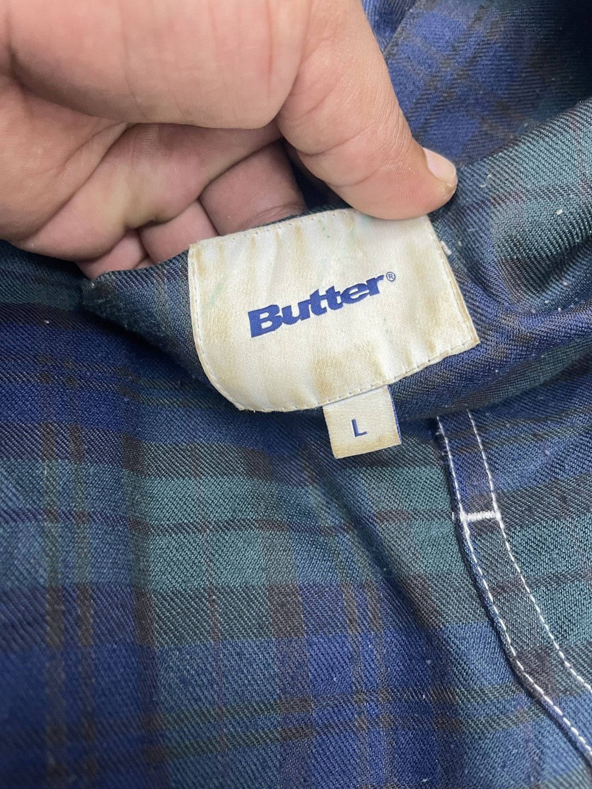 Butter Goods × Japanese Brand × Vintage BUTTER ANORAK TARTANS Size US L / EU 52-54 / 3 - 9 Thumbnail