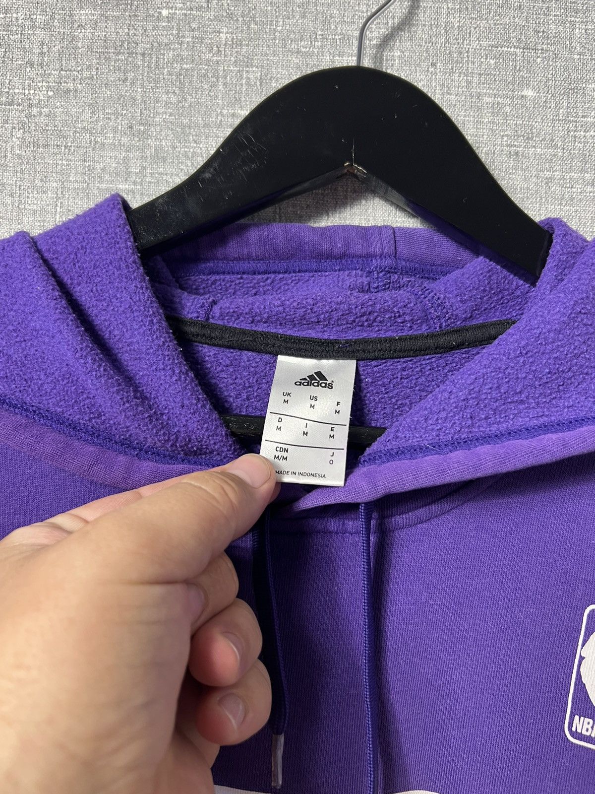 Adidas Adidas x NBA x Kobe Bryant #24 Big Logo Hoodie Lakers Size M Size US M / EU 48-50 / 2 - 15 Thumbnail