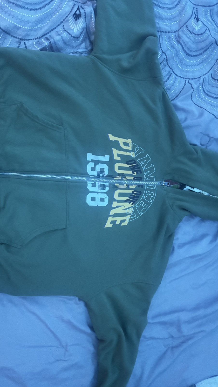 Other vxmme x plusone green reversible hoodie Size US L / EU 52-54 / 3 - 6 Thumbnail