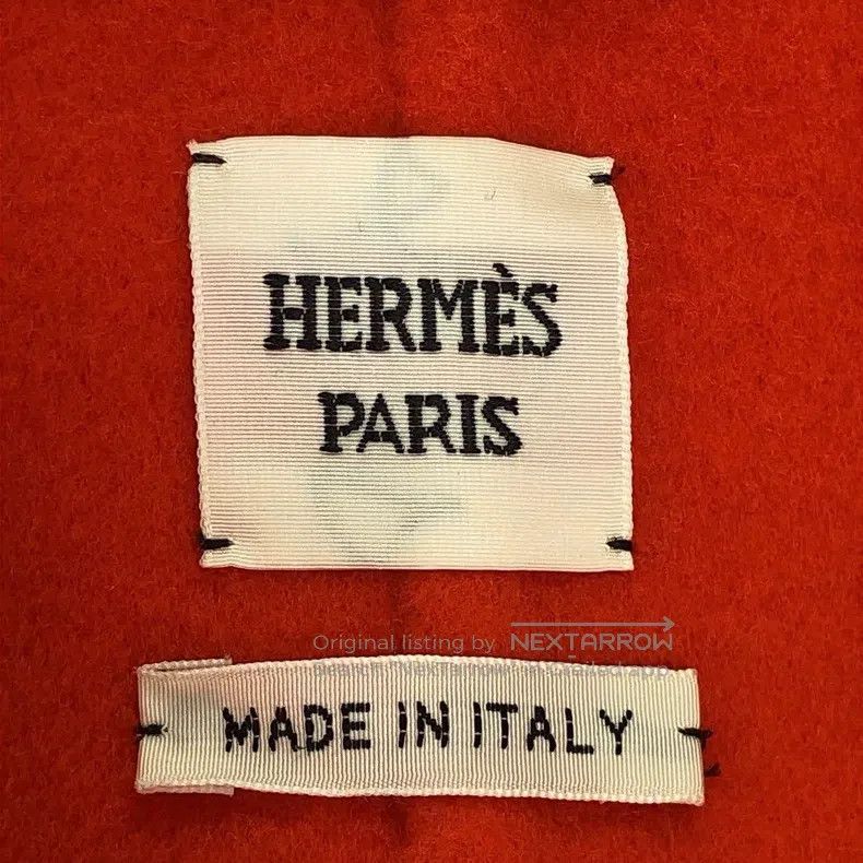 Hermes Hermes Orange Fleece Coat Size XXS / US 00 / IT 34 - 5 Thumbnail