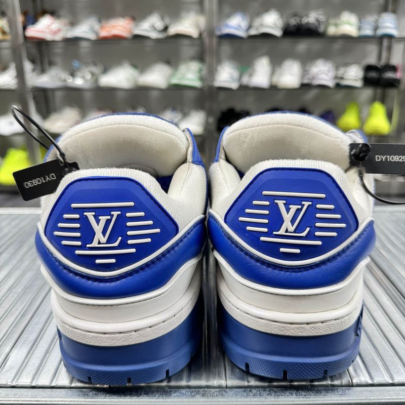 Louis Vuitton Louis Vuitton Trainer Maxi Leather Sneakers -2508 Size US 8 / EU 41 - 3 Thumbnail