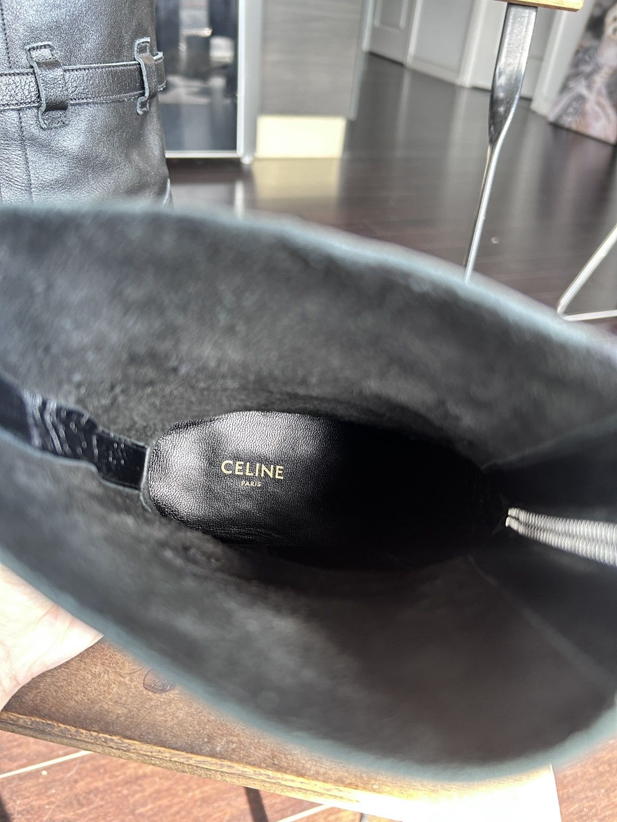 Celine CELINE SS19 Leather Berlin Ankle Boot Size US 7 / IT 37 - 6 Thumbnail