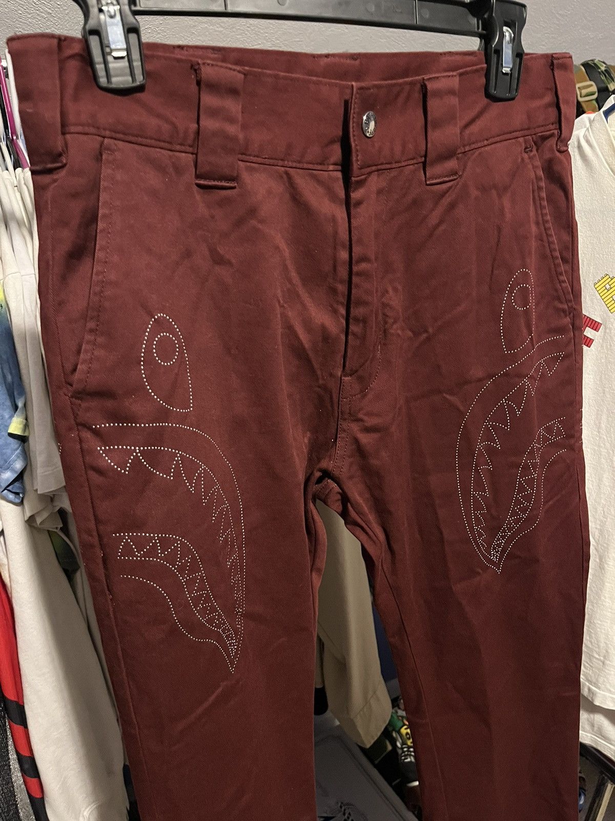 Side Shark Chino Pants