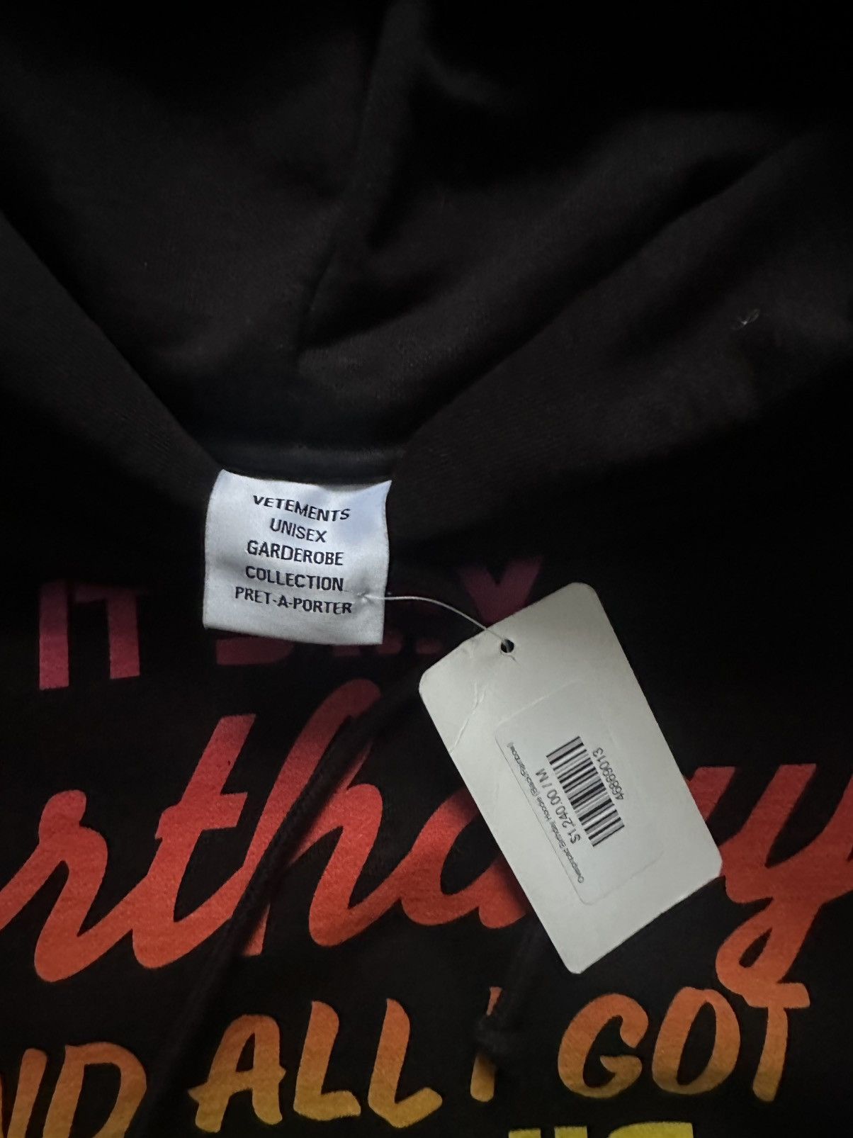 Vetements Birthday Hoodie