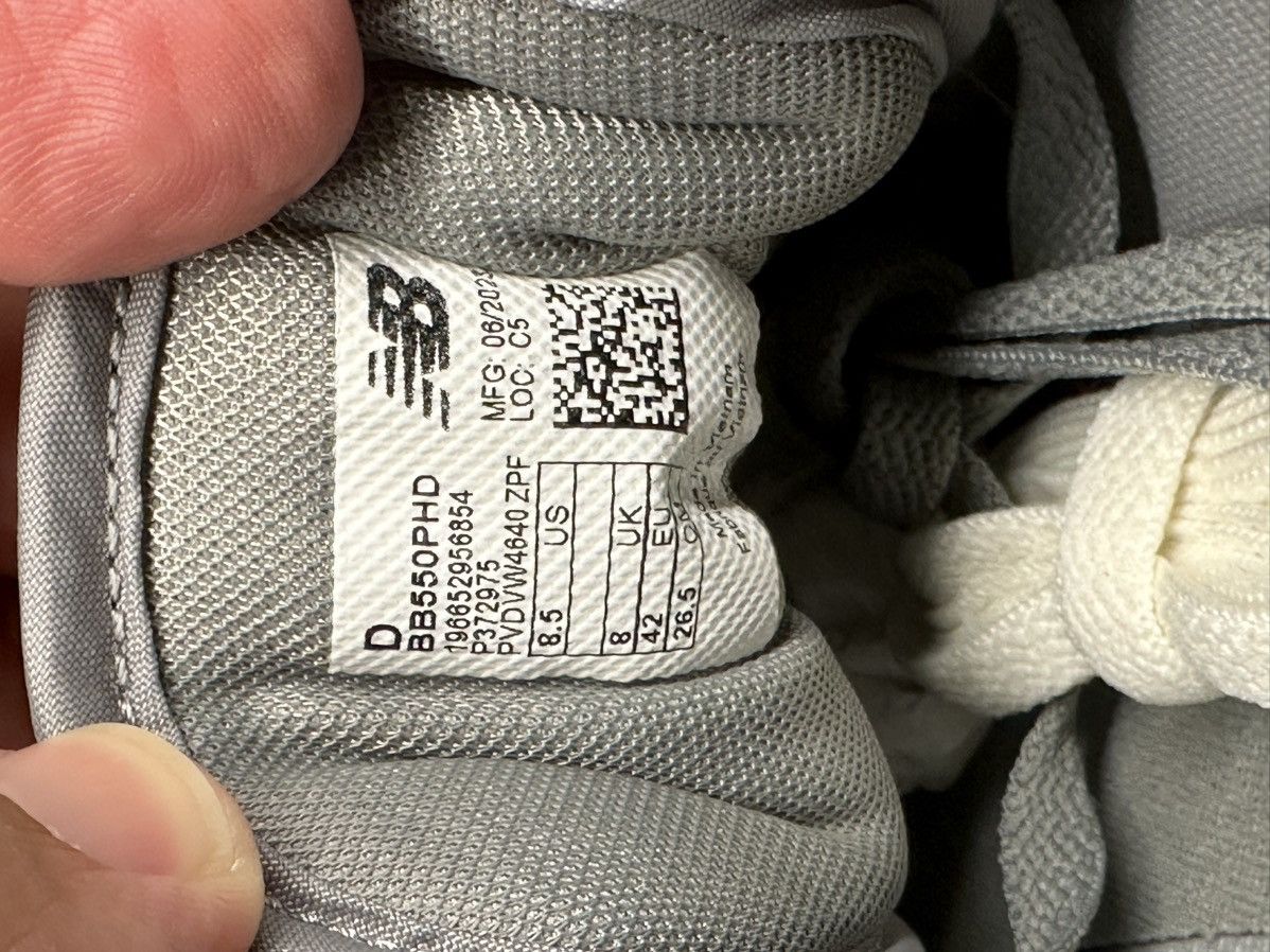 New Balance New Balance 550 Suede Slate Grey Size US 8.5 / EU 41-42 - 11 Thumbnail