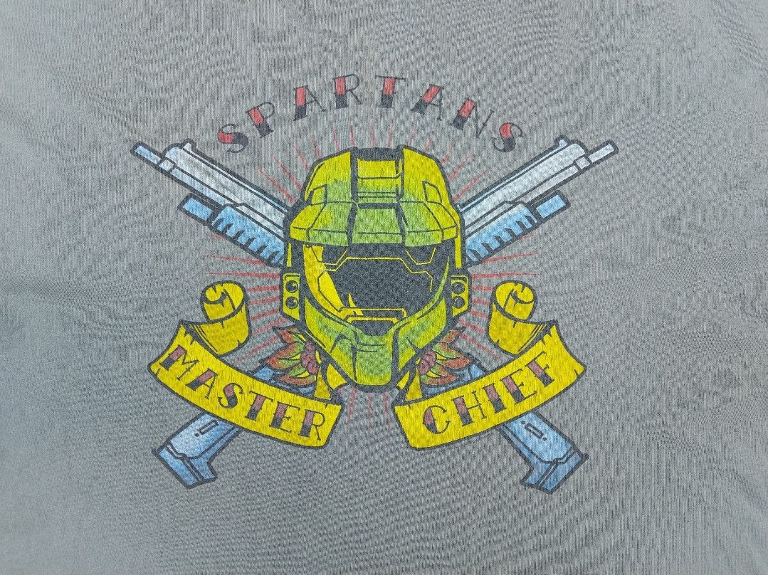 Halo × Microsoft × Vintage Vintage Halo 3 Master Chief 2007 Xbox360 Game Microsoft TEE Size US XXL / EU 58 / 5 - 2 Thumbnail