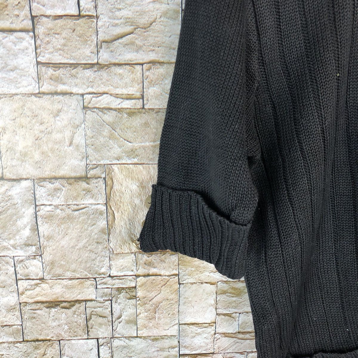 Homespun Knitwear × Japanese Brand Mc Daud Black Cardigan Knitwear #A1235 Size S / US 4 / IT 40 - 11 Thumbnail