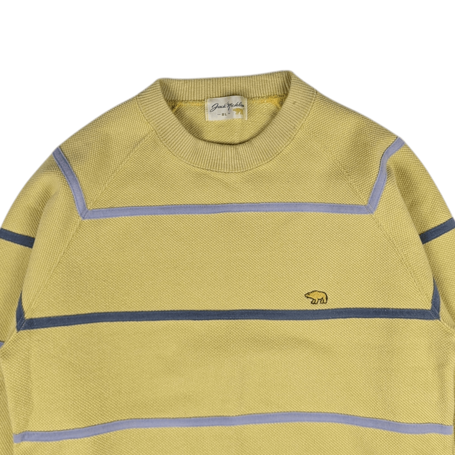 Golden Bear Vintage 90's JACK NICKLAUS Striped Sweater Sweatshirts Size US XXS / EU 40 - 5 Thumbnail