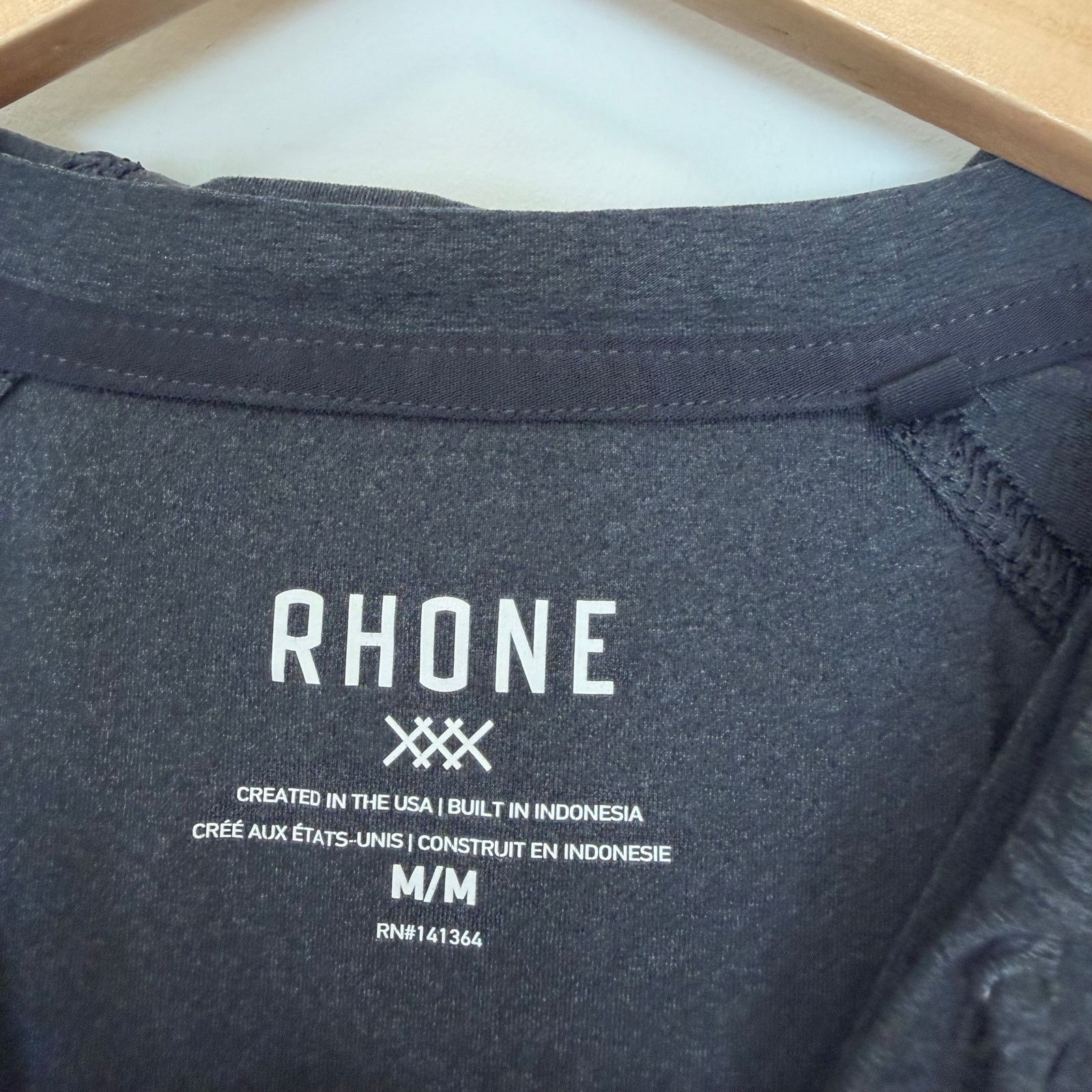 Rhone Rhone Dark Gray Reign Hoodie Sz M Size US M / EU 48-50 / 2 - 2 Thumbnail