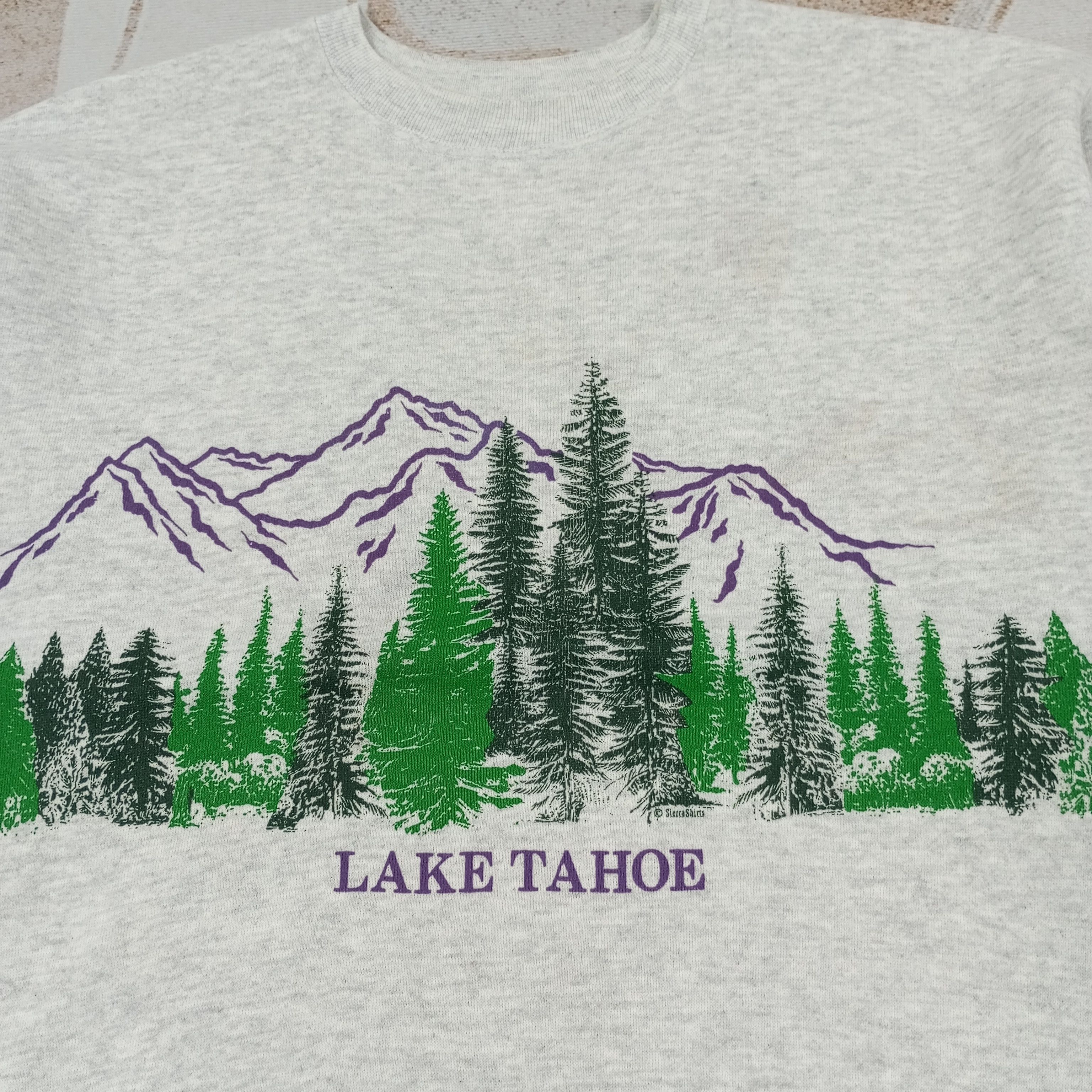 Vintage Lake Tahoe Streetwear Sweatshirt c236n7 Size US L / EU 52-54 / 3 - 2 Thumbnail