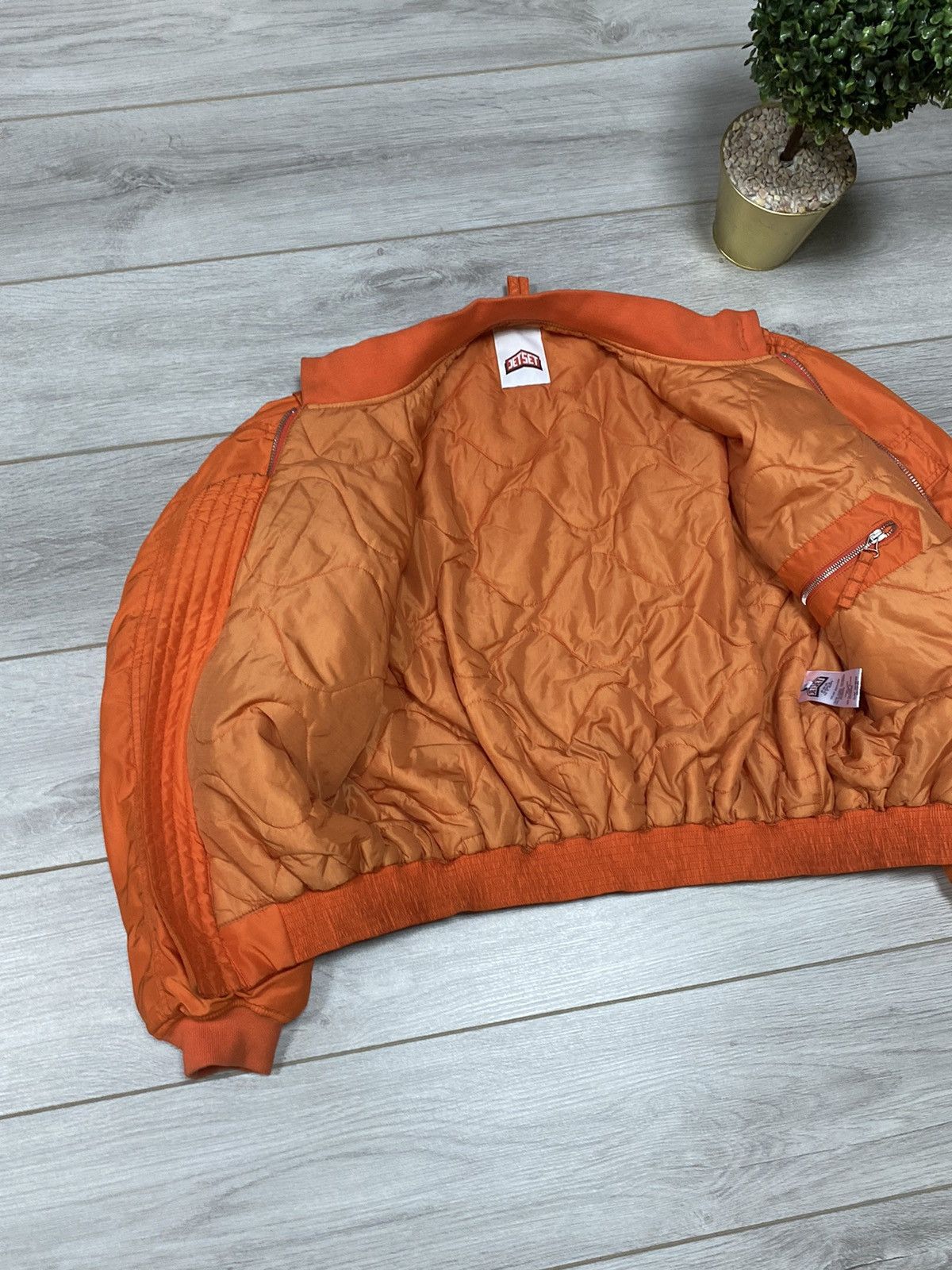 JET SET Jest Set vintage bomber designer zip jacket Size US M / EU 48-50 / 2 - 3 Thumbnail