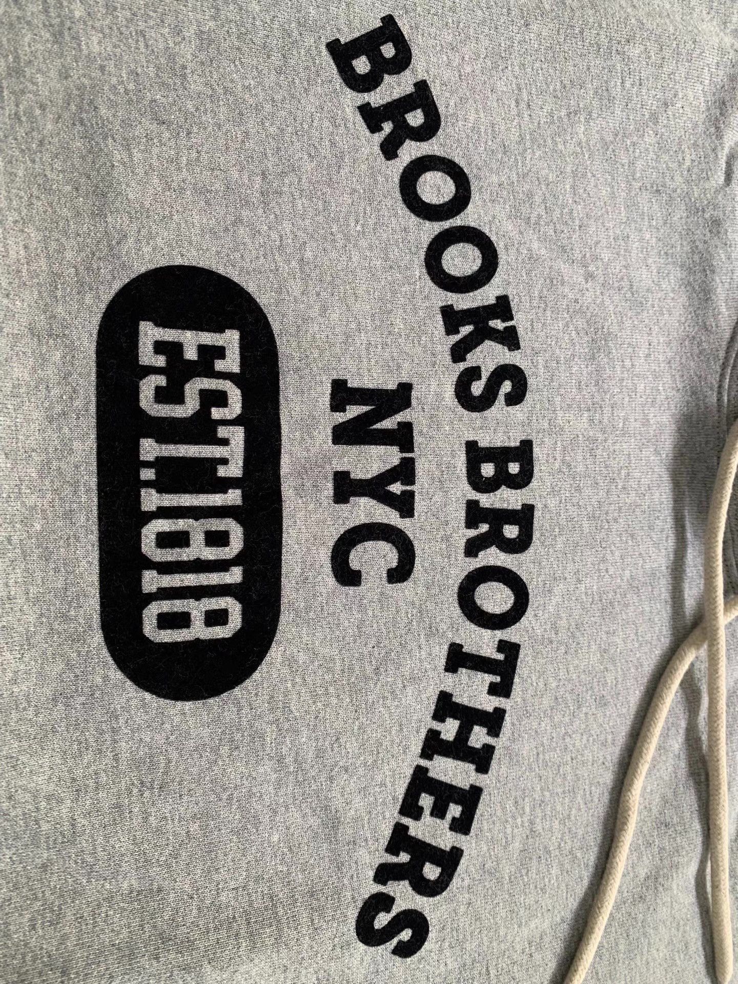 Brooks Brothers Brooks Brothers Heavyweight Pullover Hoodie Ｑ22 Size US M / EU 48-50 / 2 - 3 Thumbnail