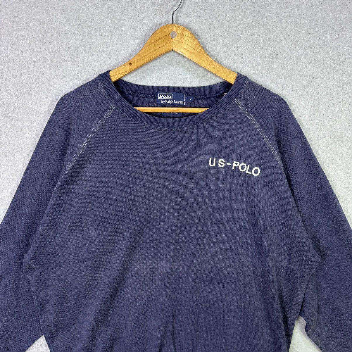 Polo Ralph Lauren Vintage Ralph Lauren Polo US-POLO Sweatshirt Size US XL / EU 56 / 4 - 3 Thumbnail