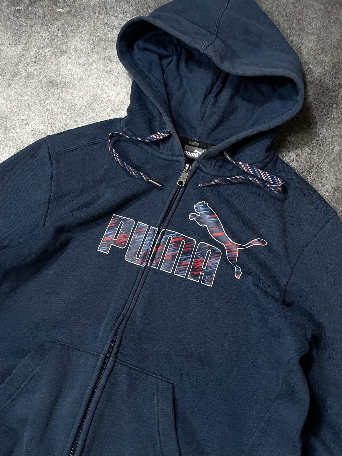 Puma 🔥RARE🔥Puma Hoodie Zip Vintage Y2K Spellout Rare Size US S / EU 44-46 / 1 - 2 Thumbnail