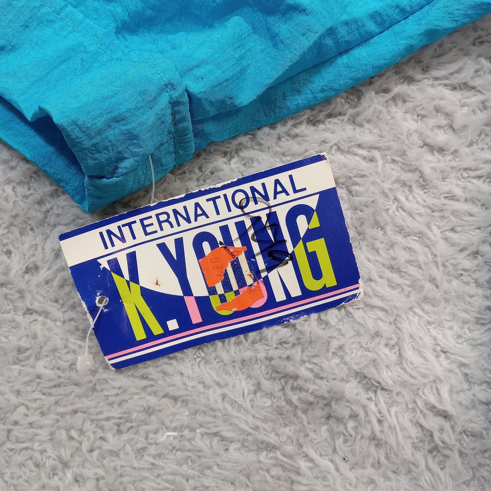 & Other Stories Vintage 90's K. Young Shorts Womens M Blue Size 24" / US 00 / IT 34 - 8 Thumbnail