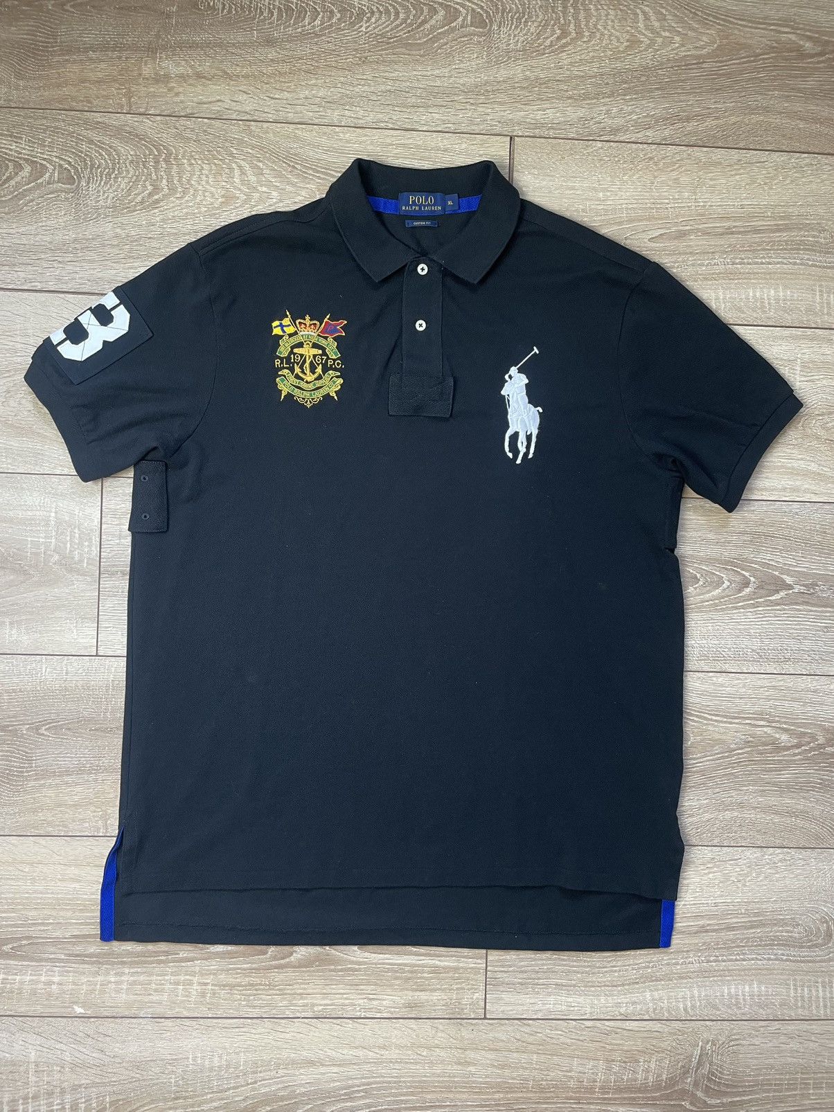 Polo Ralph Lauren × Ralph Lauren × Vintage Black Polo Ralph