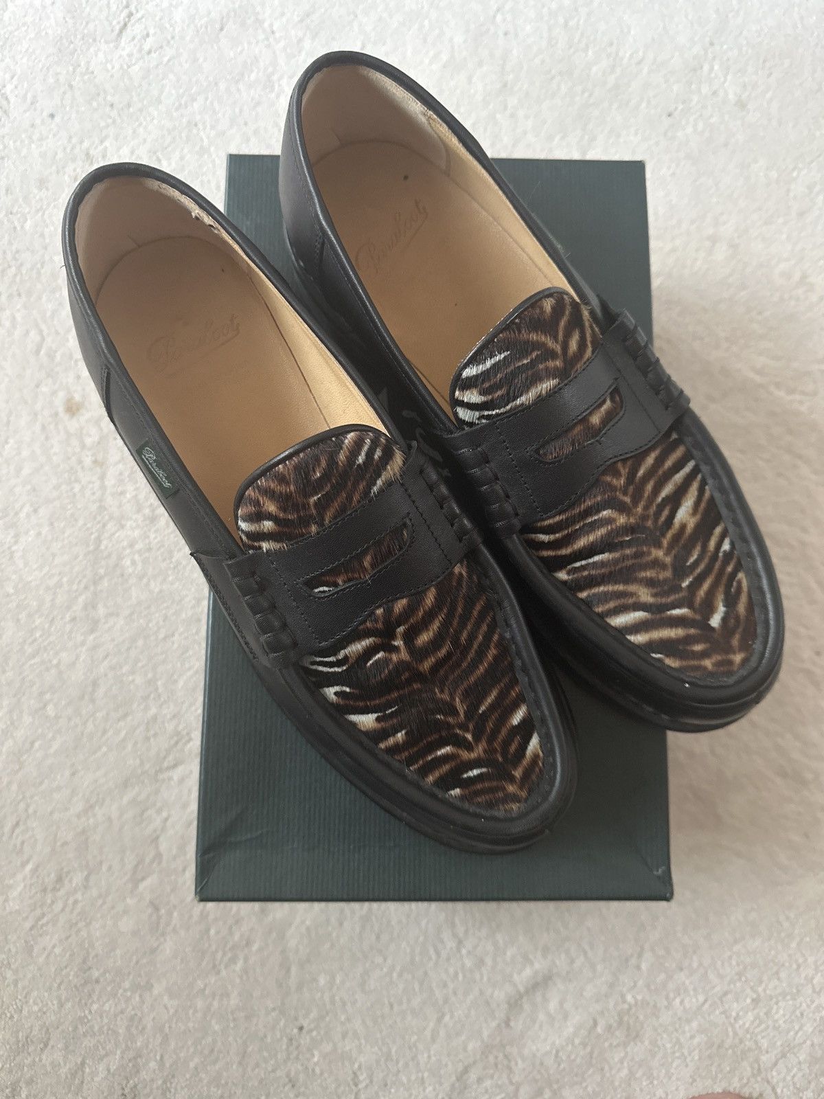Paraboot Paraboot Reims/Marche Noire-Lis Noir/PL Tigre S9(uk) AW2022 Size US 9 / EU 42 - 1 Thumbnail