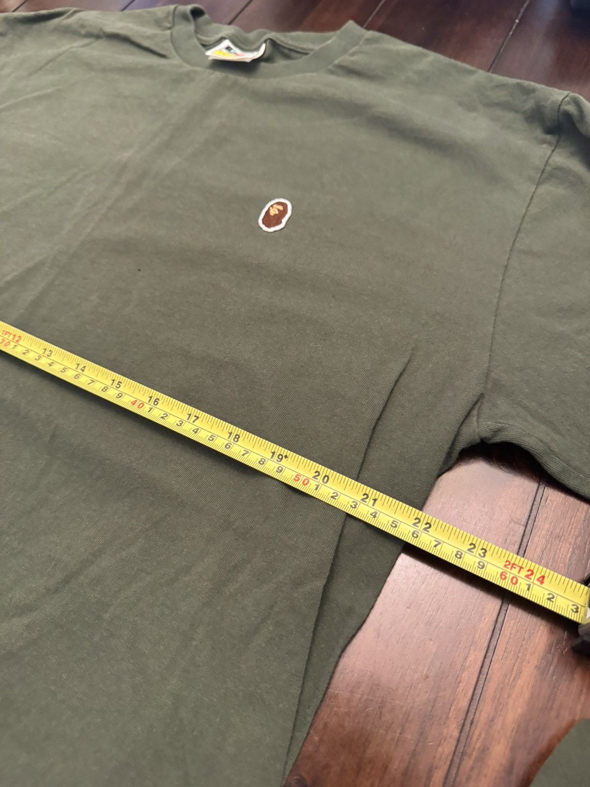Bape One Point Ape Head L/S Tee Size US XXL / EU 58 / 5 - 9 Thumbnail
