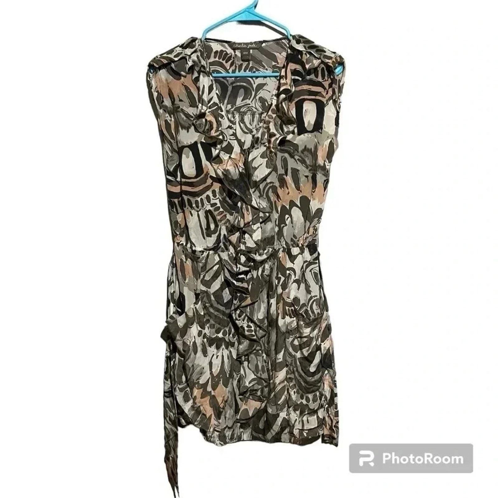 Other Charlie Jade 100% Silk Dress Size M Size M / US 6-8 / IT 42-44 - 1 Thumbnail