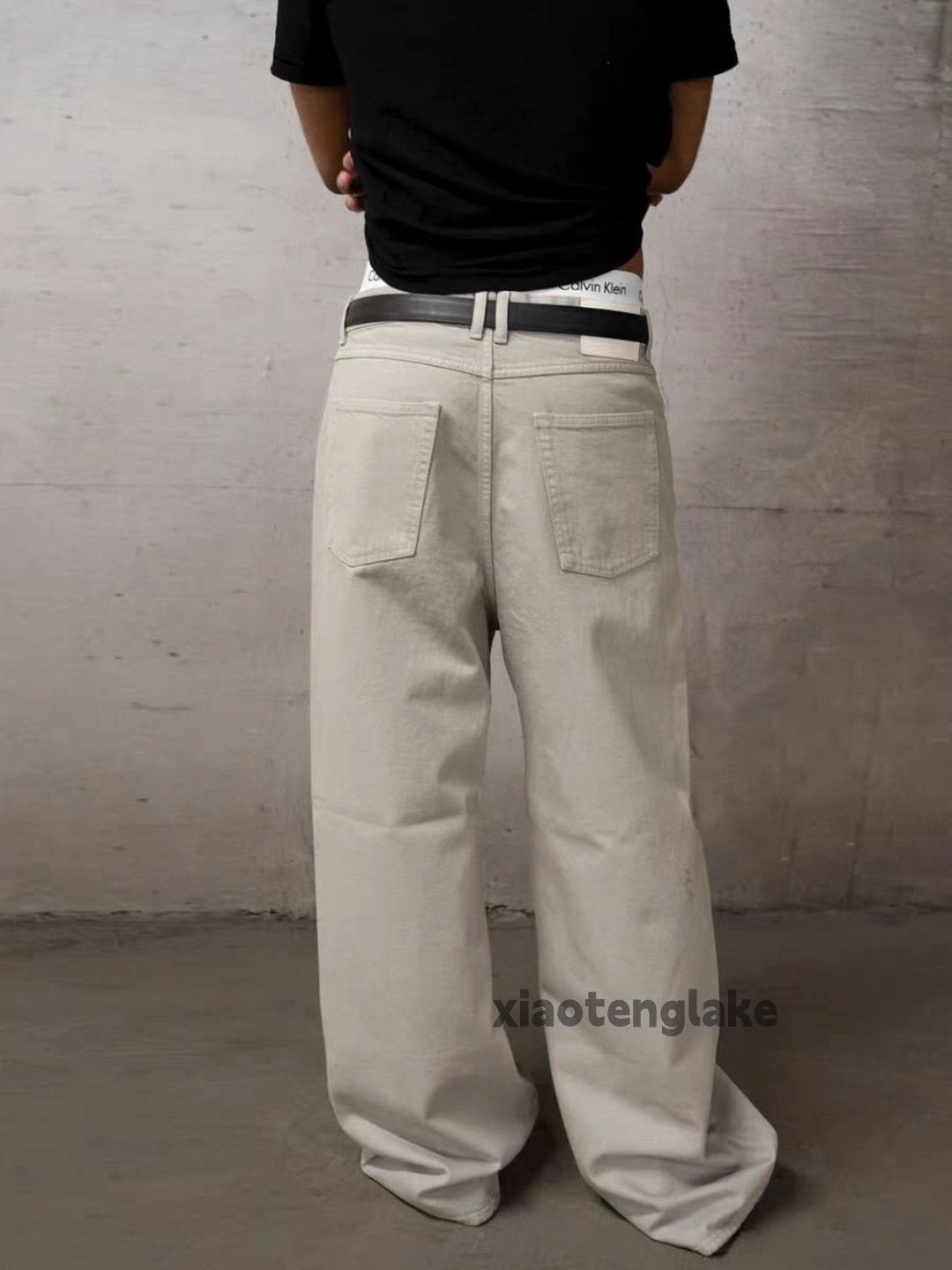 Jean xtl vintage wide Leg flared cleanfit yuppie y2k jeans Size US 30 / EU 46 - 2 Thumbnail