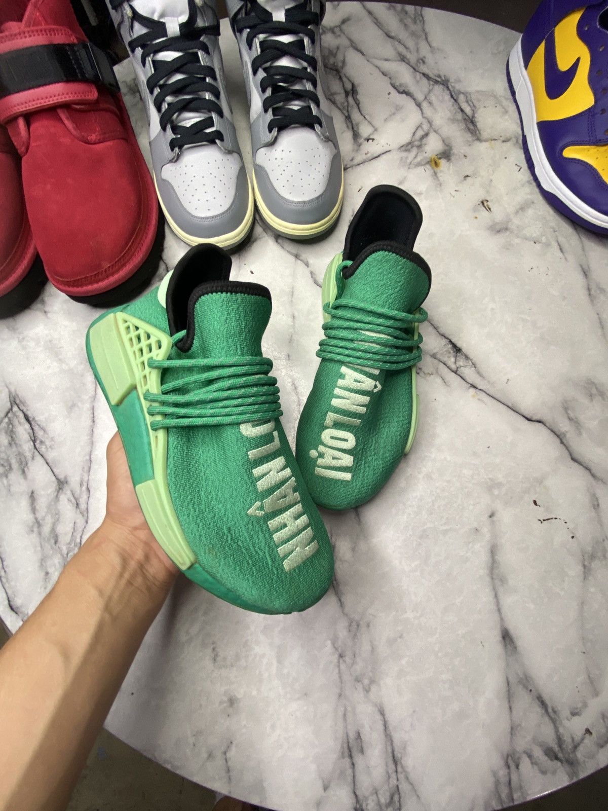 Adidas Human race green Size US 6 / IT 36 - 1 Thumbnail