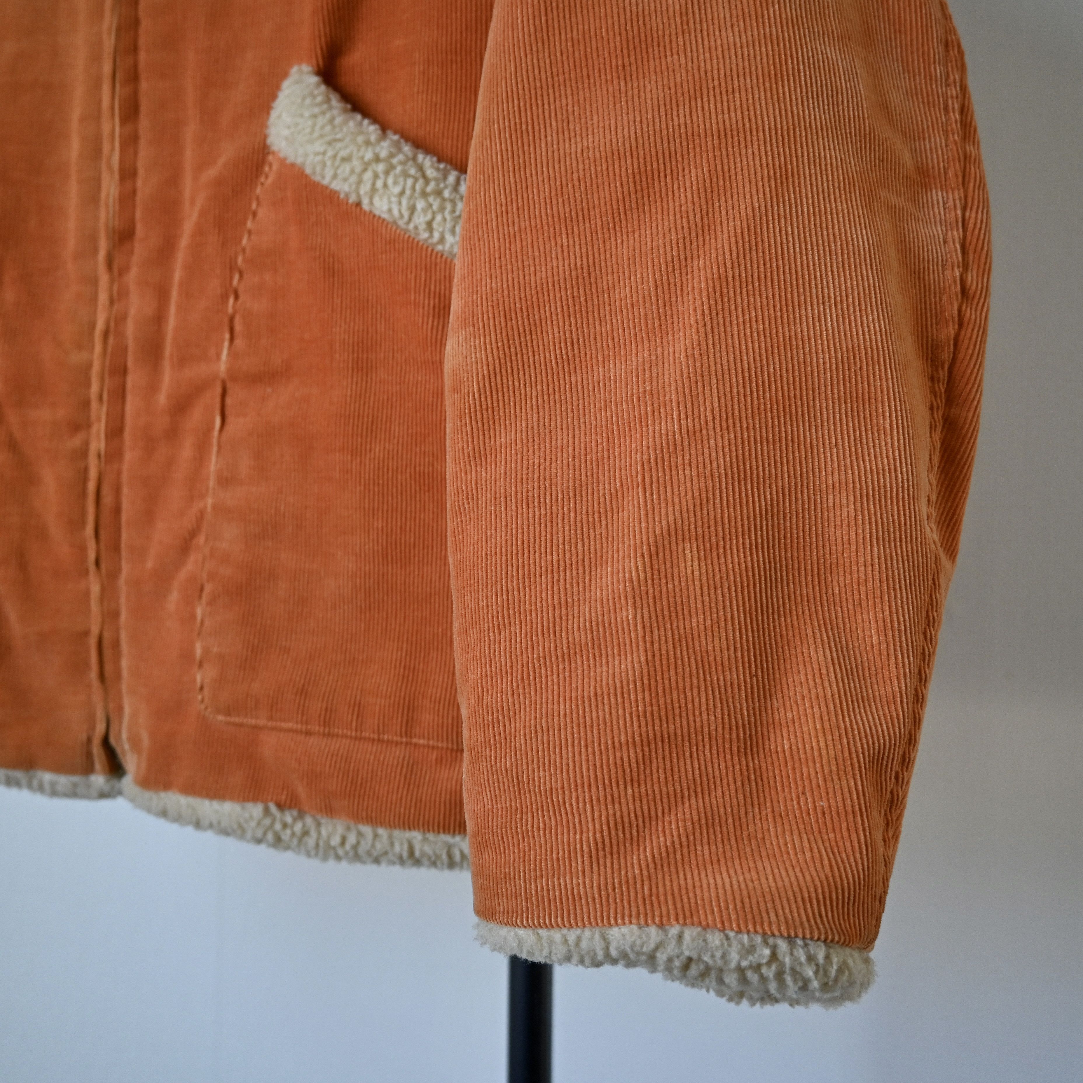 Sugar Cane Sugar Cane shearing lined corduroy ranch jacket, orange Size US M / EU 48-50 / 2 - 9 Thumbnail