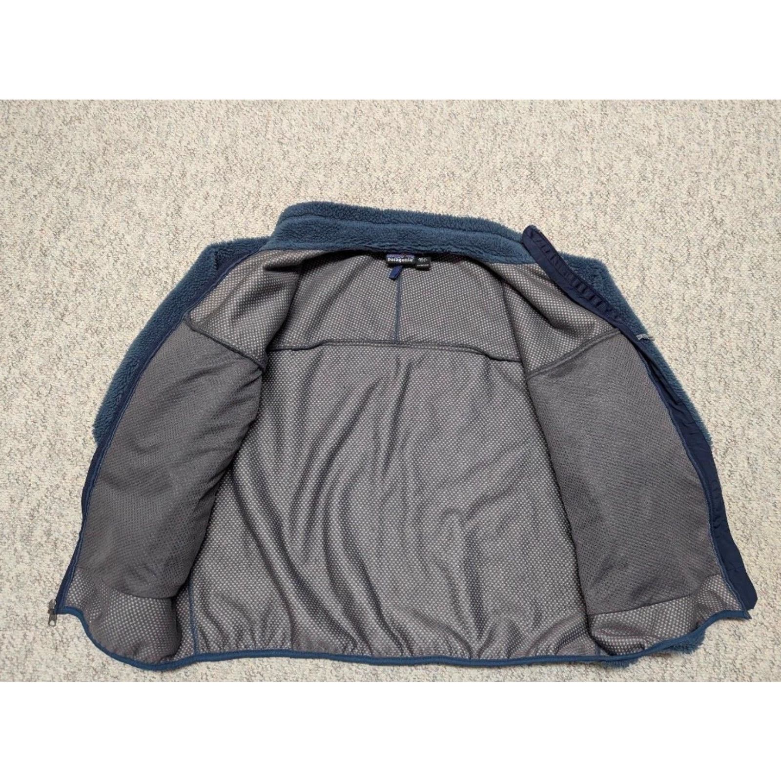 Patagonia VINTAGE Patagonia Jacket XL Mens USA Made Blue Deep Pile Fleece RETRO-X Deep Pile Fleece Jacket 1999 Size US XL / EU 56 / 4 - 3 Thumbnail