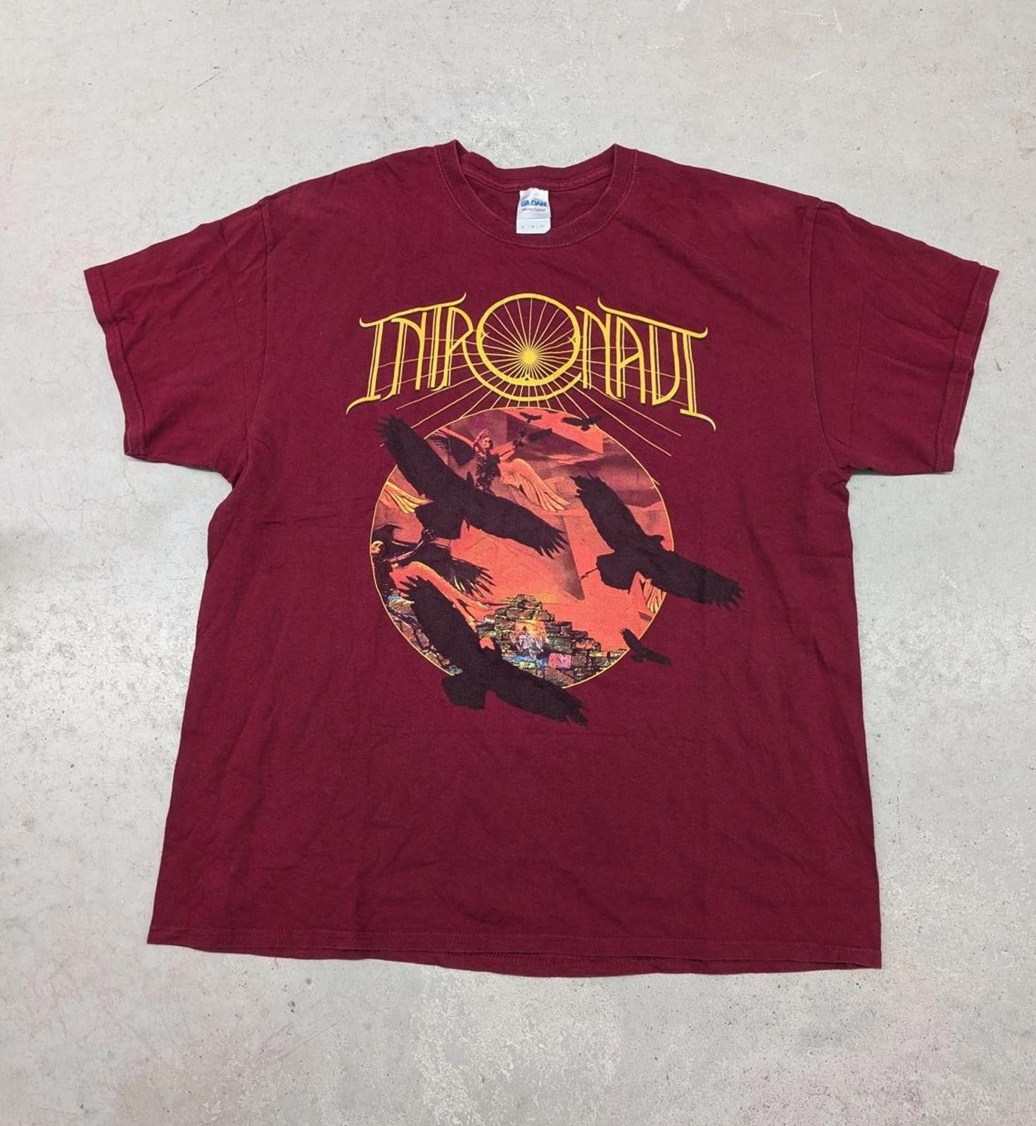 Gildan Early 2000s Intronaut Progressive Metal Band t-shirt Size US XL / EU 56 / 4 - 1 Thumbnail