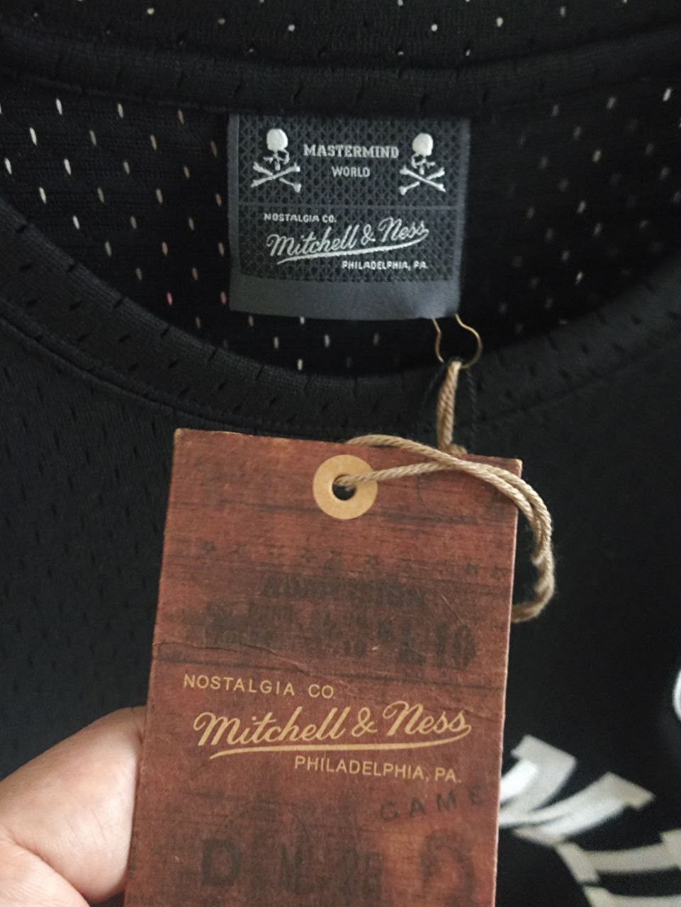 Mastermind World × Mitchell & Ness Mitchell Ness x Mastermind World Mesh Tee Size US XL / EU 56 / 4 - 3 Thumbnail