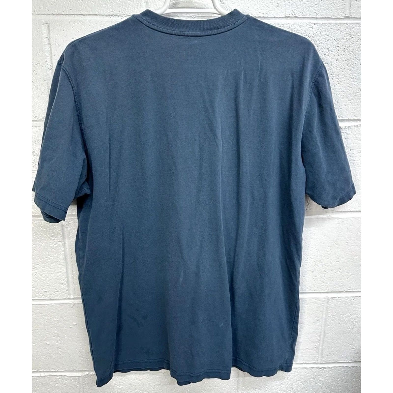 Carhartt Carhartt K84 T-Shirt Henley Pocket Tee Original Fit Large Tall Blue Mens Size US L / EU 52-54 / 3 - 5 Thumbnail