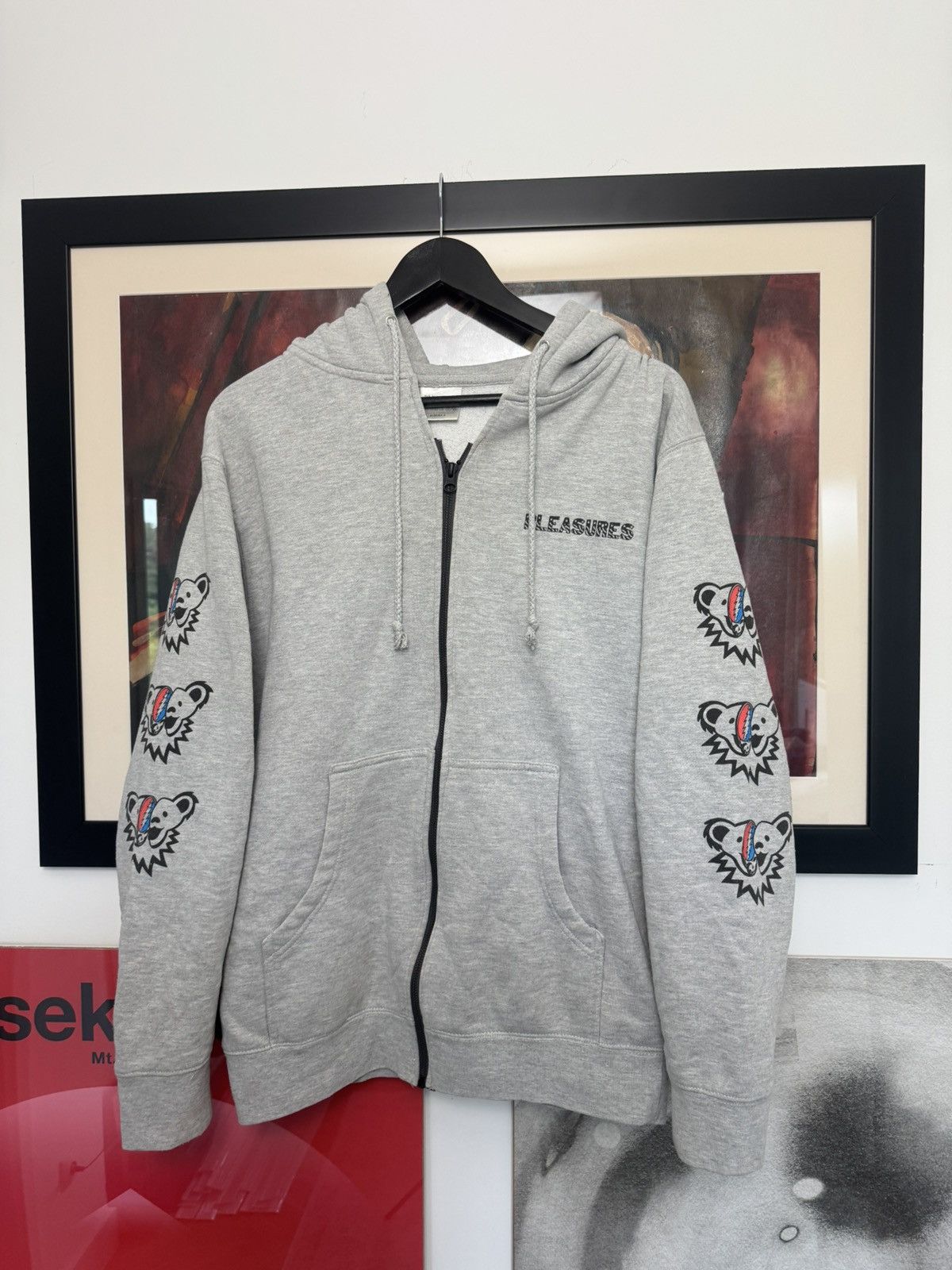 Pleasures Pleasures x Grateful Dead Zip Hoodie Rock Band Streetwear Size US S / EU 44-46 / 1 - 3 Thumbnail