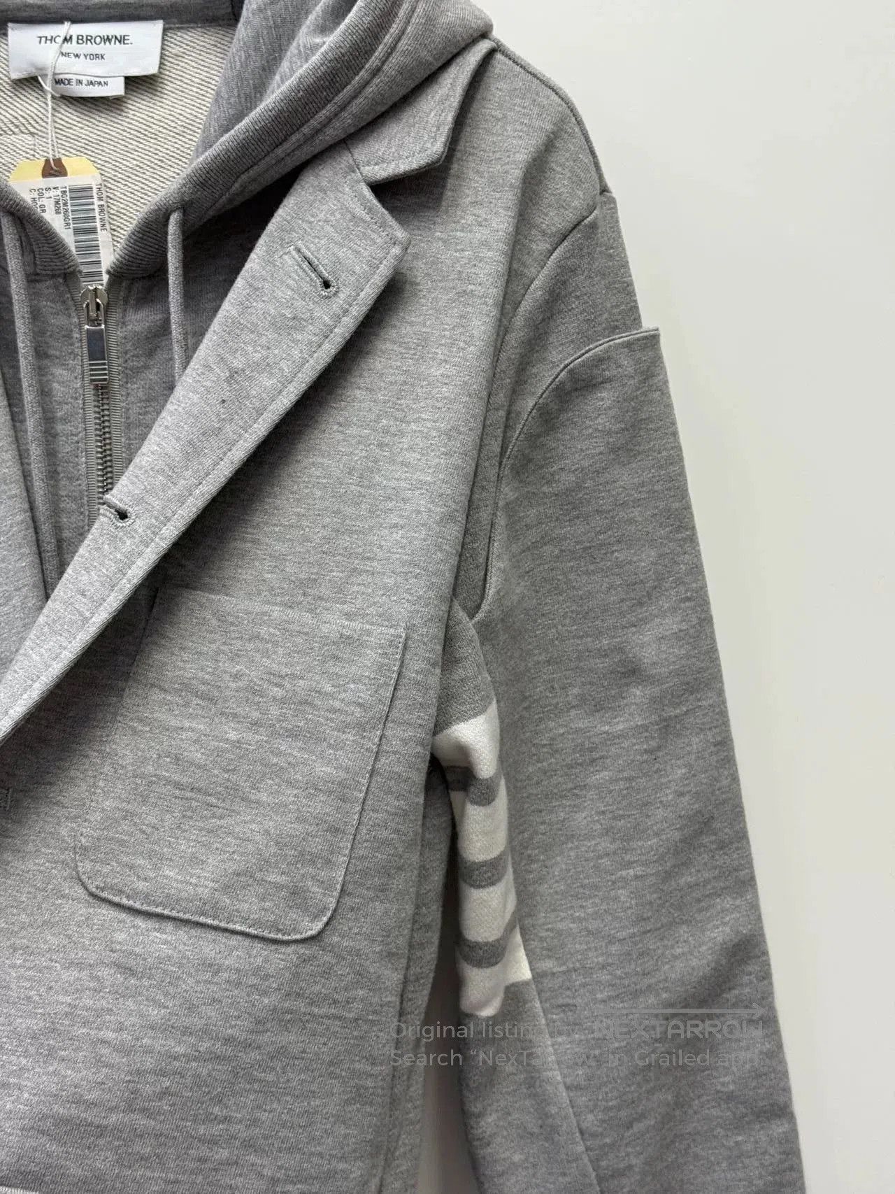 Thom Browne Thom Browne Hooded Sweatshirt Blazer. Size US S / EU 44-46 / 1 - 7 Thumbnail