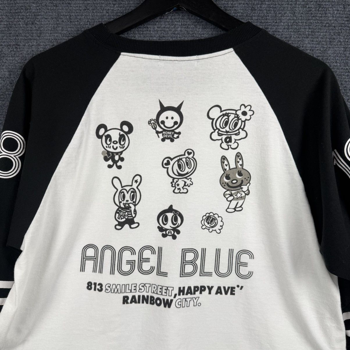 Angel Blue Vintage Angel Blue Raglan Cropped Graphic Tee Size US M / EU 48-50 / 2 - 4 Thumbnail