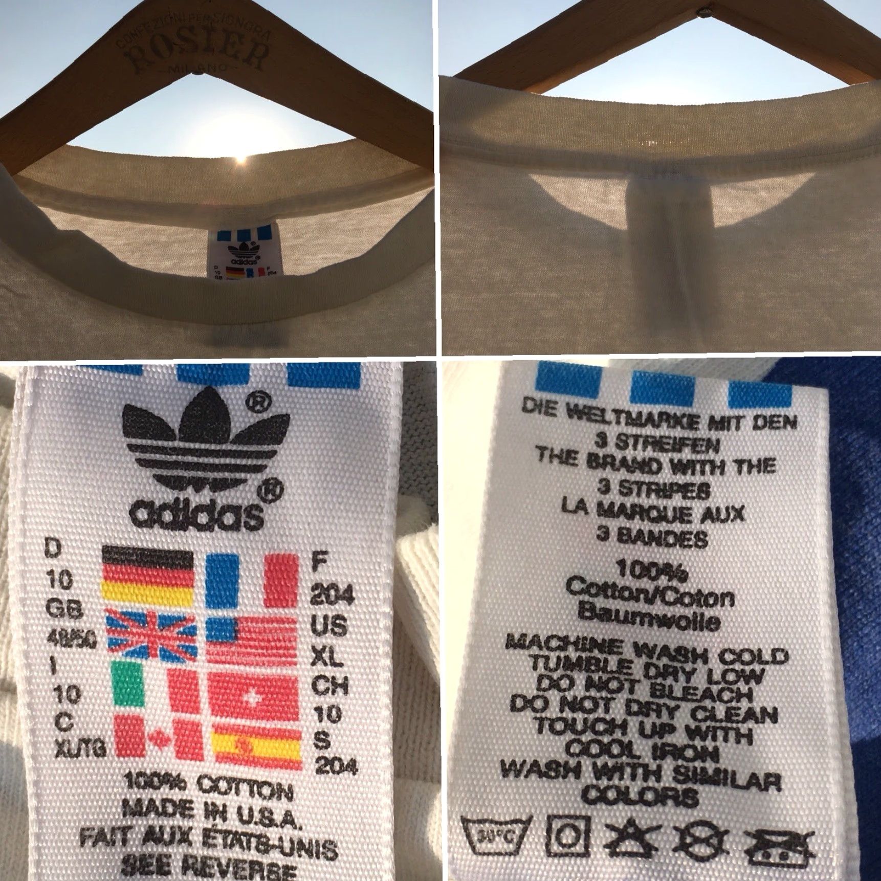 Adidas VINTAGE adidas CYSA Soccer World Cup State Cup 1992 T-Shirt XL Men White 1990s Sportswear Graphic Tee Size US XL / EU 56 / 4 - 6 Thumbnail