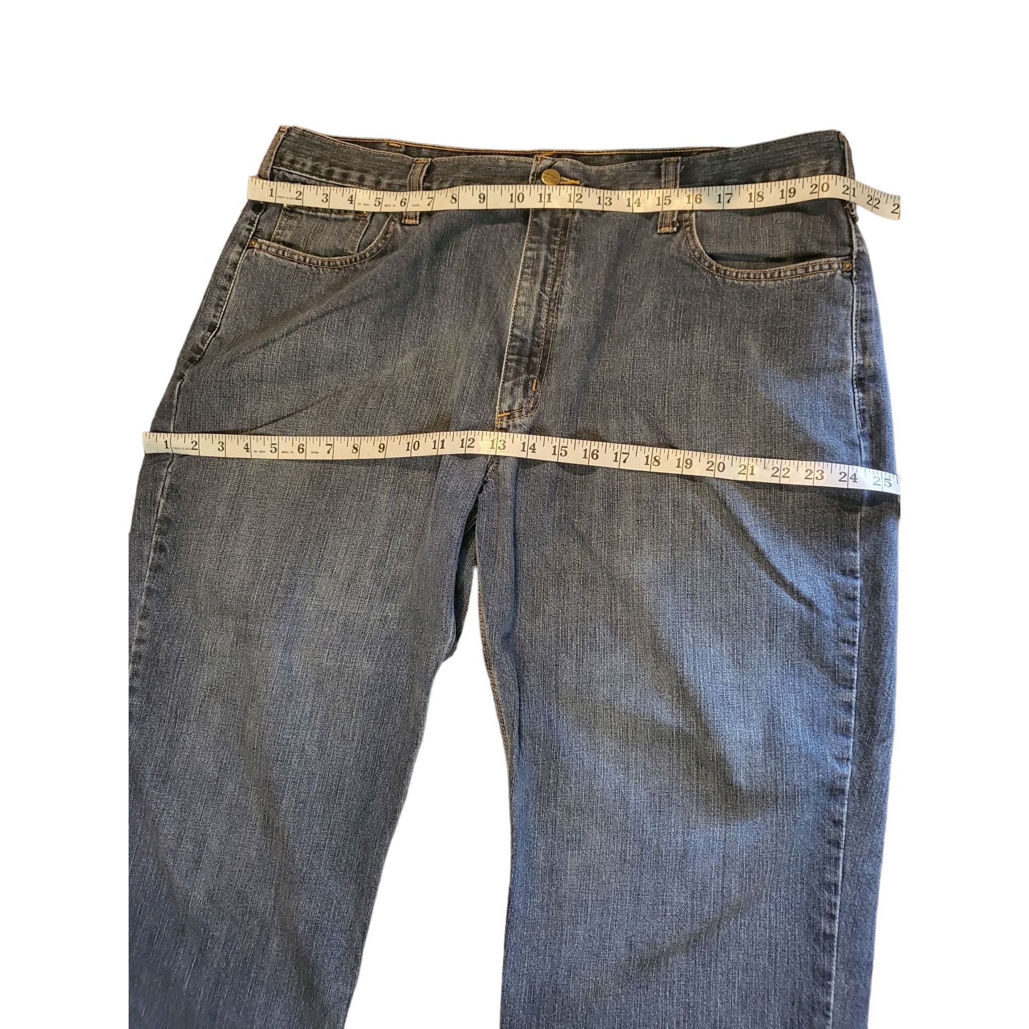 Carhartt Wip Carhartt Jeans Men Sz 42 X 30 Blue Denim Relaxed Fit 101483- Size US 42 / EU 58 - 3 Thumbnail