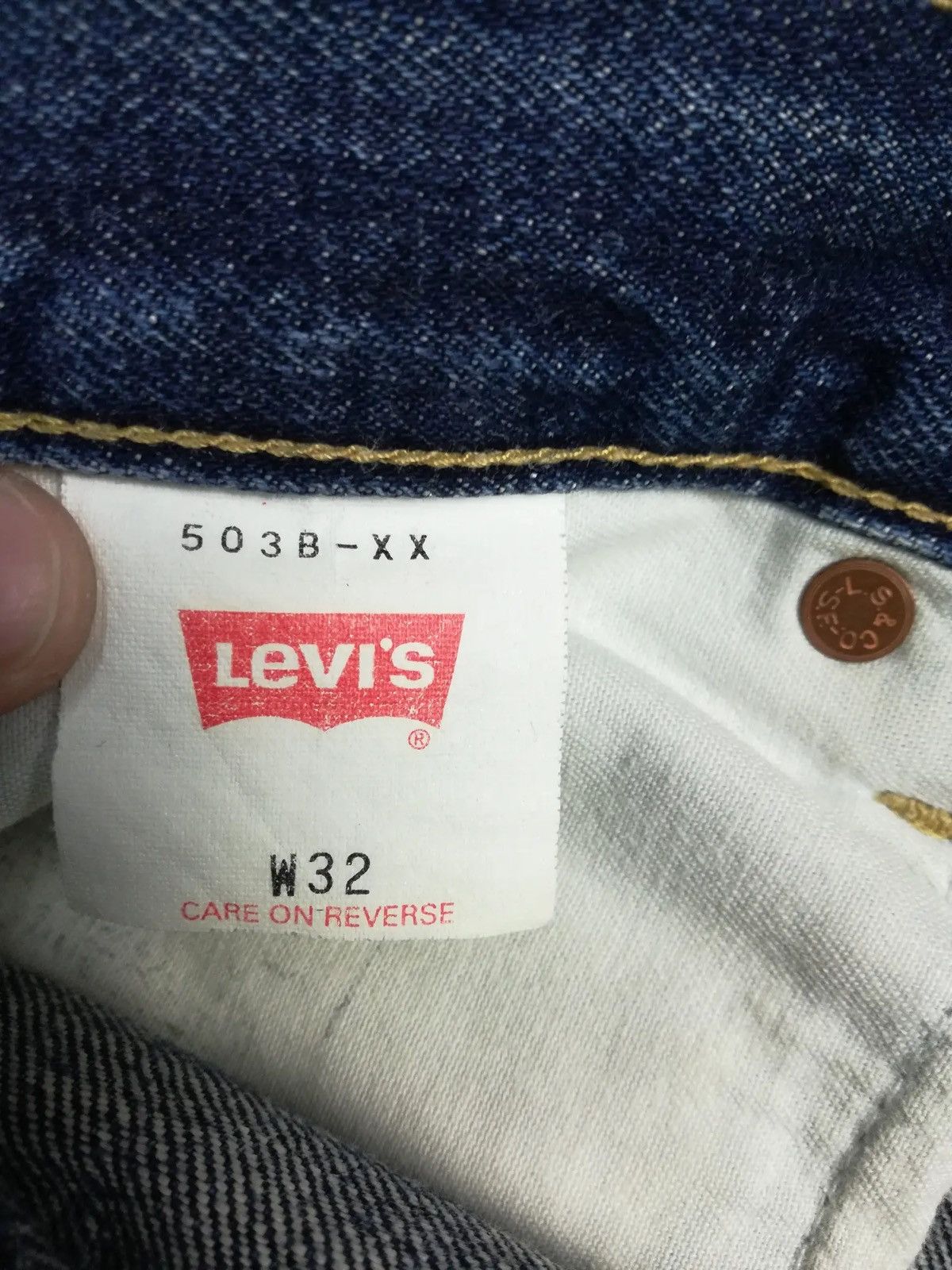 Levi's Vintage Clothing Japanese Sashiko Vintage Jeans Size US 30 / EU 46 - 4 Thumbnail