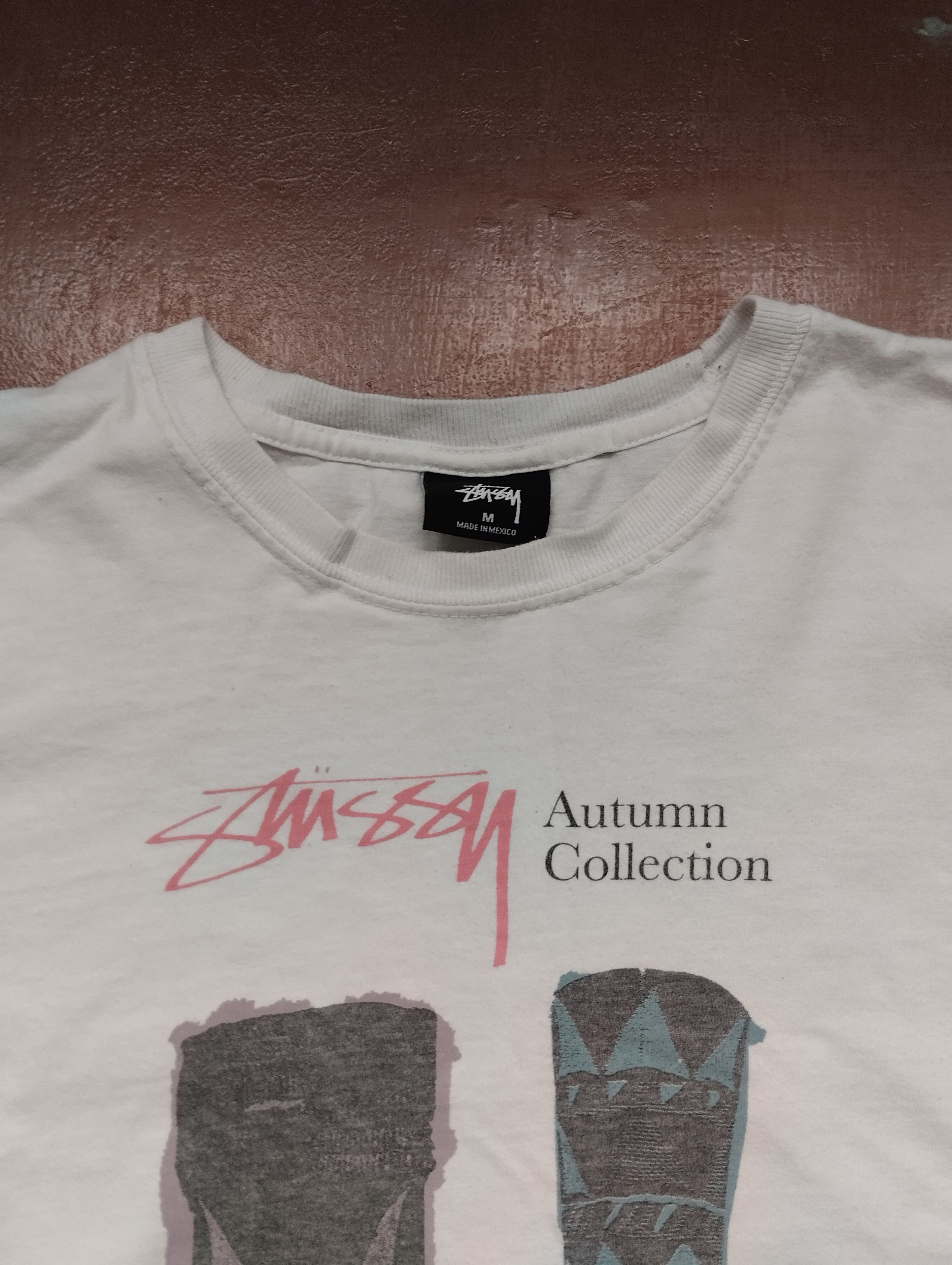 Stussy × Vintage Vintage Y2K Distressed Stussy T-Shirt Size US L / EU 52-54 / 3 - 3 Thumbnail
