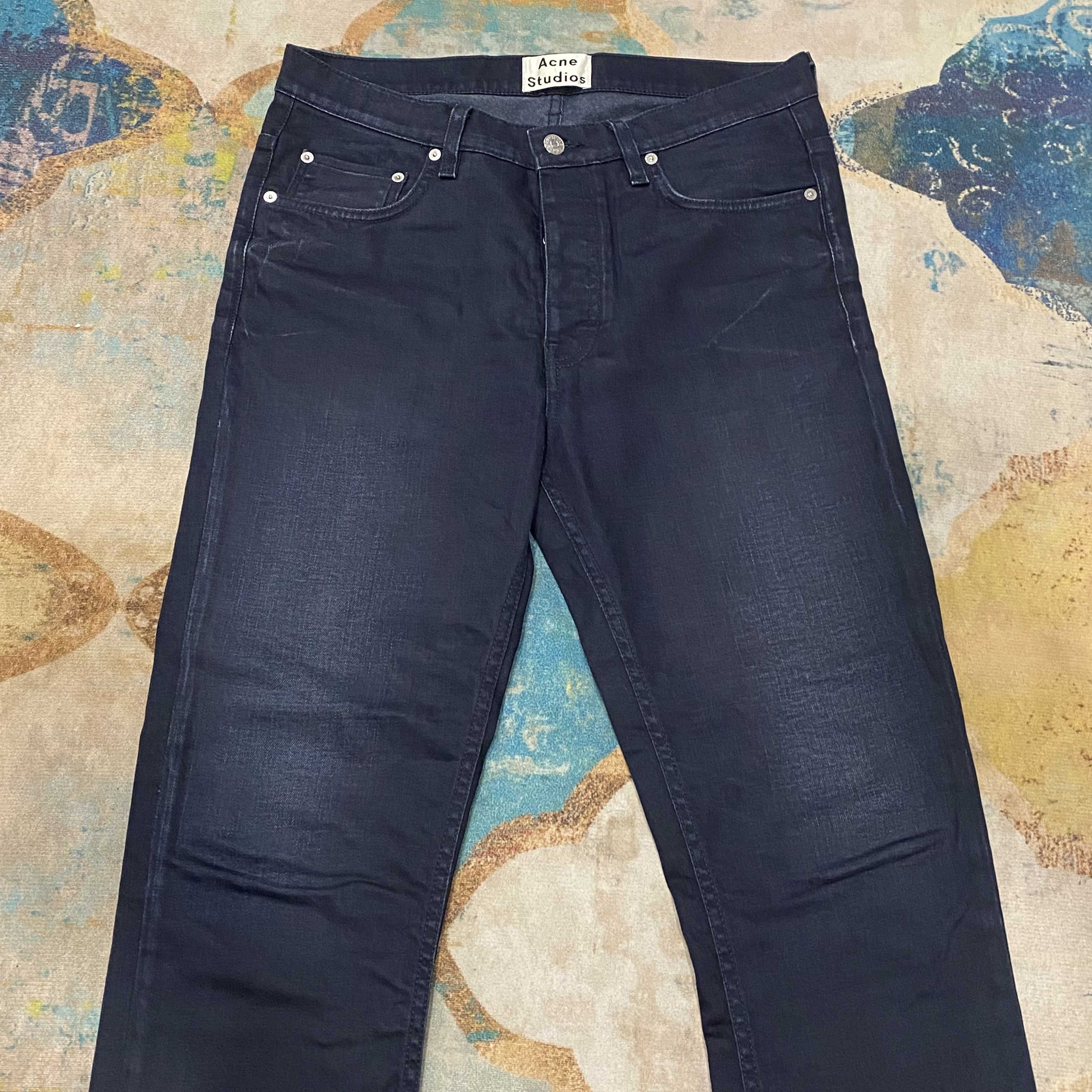 Acne Studios Acne Studio Town Twilight Slim Fit Jeans Size US 32 / EU 48 - 3 Thumbnail