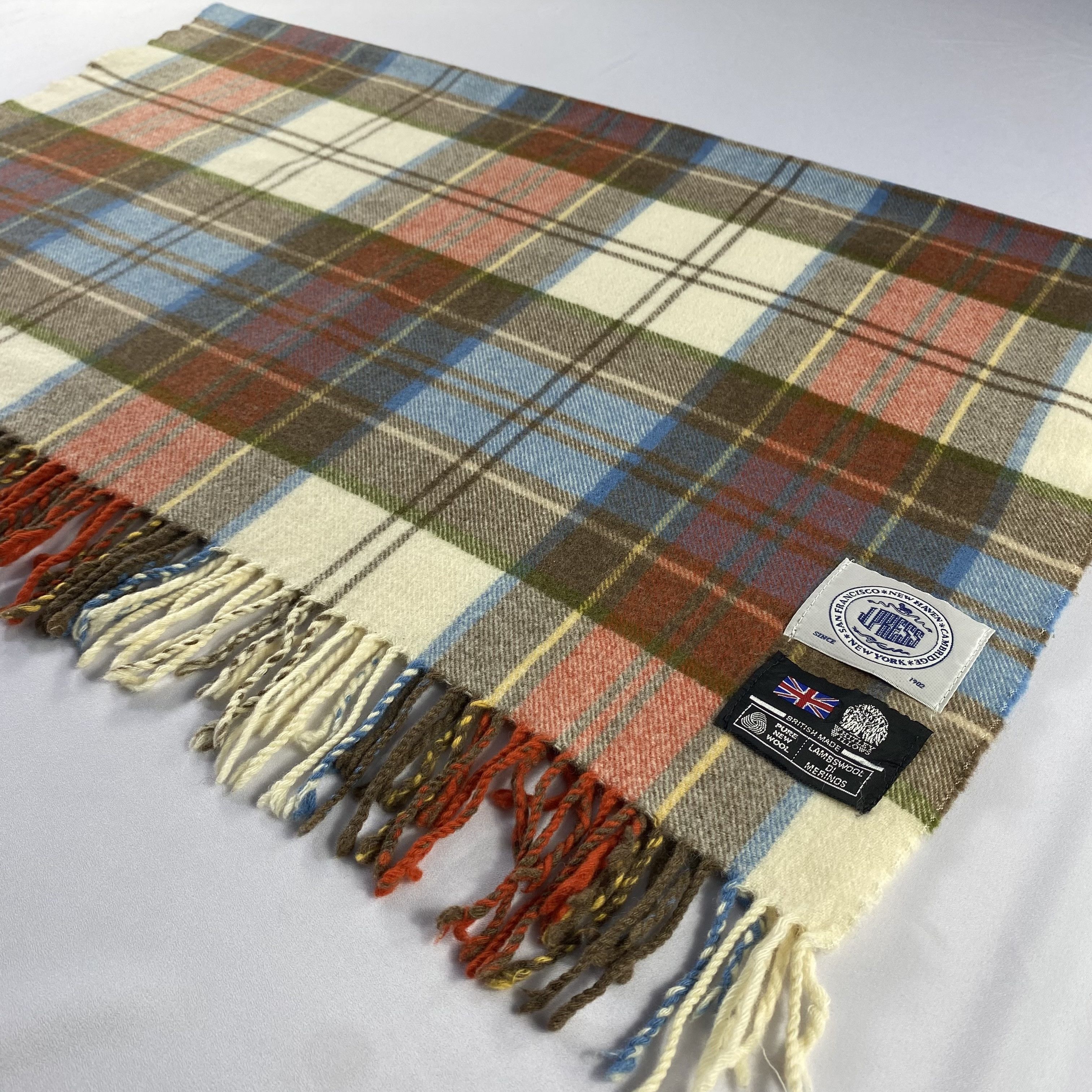 J. Press J. Press Scarf Neck Wrap Big Size Muffler Size ONE SIZE - 2 Thumbnail
