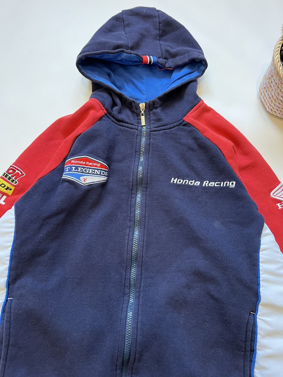 Honda Honda Racing Zip Hoodie Rare Mens TT Legends Size US S / EU 44-46 / 1 - 4 Thumbnail