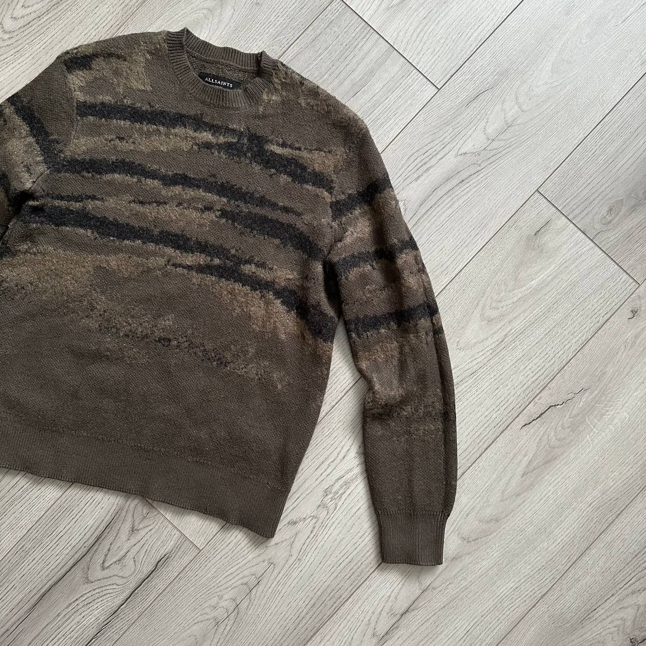Allsaints Allsaints Camo Wool Avant Garde Sweater Size US XS / EU 42 / 0 - 4 Thumbnail