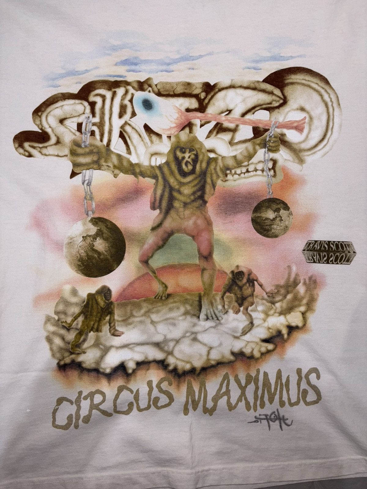 Travis Scott Travis Scott T-shirt Size US XL / EU 56 / 4 - 2 Thumbnail